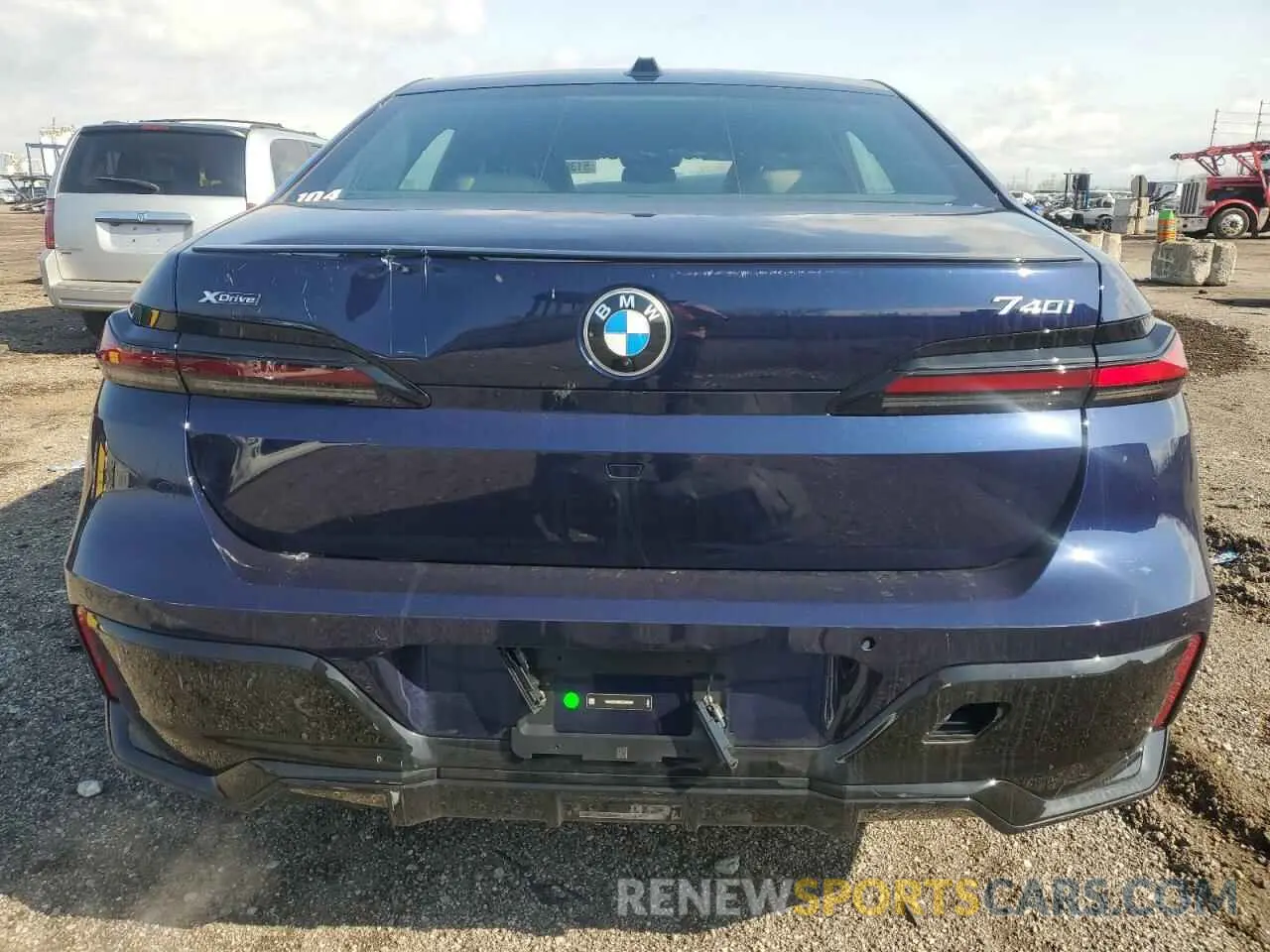 6 fotografías del automóvil dañado WBA33EH08SCU45591 BMW 7 SERIES 2025