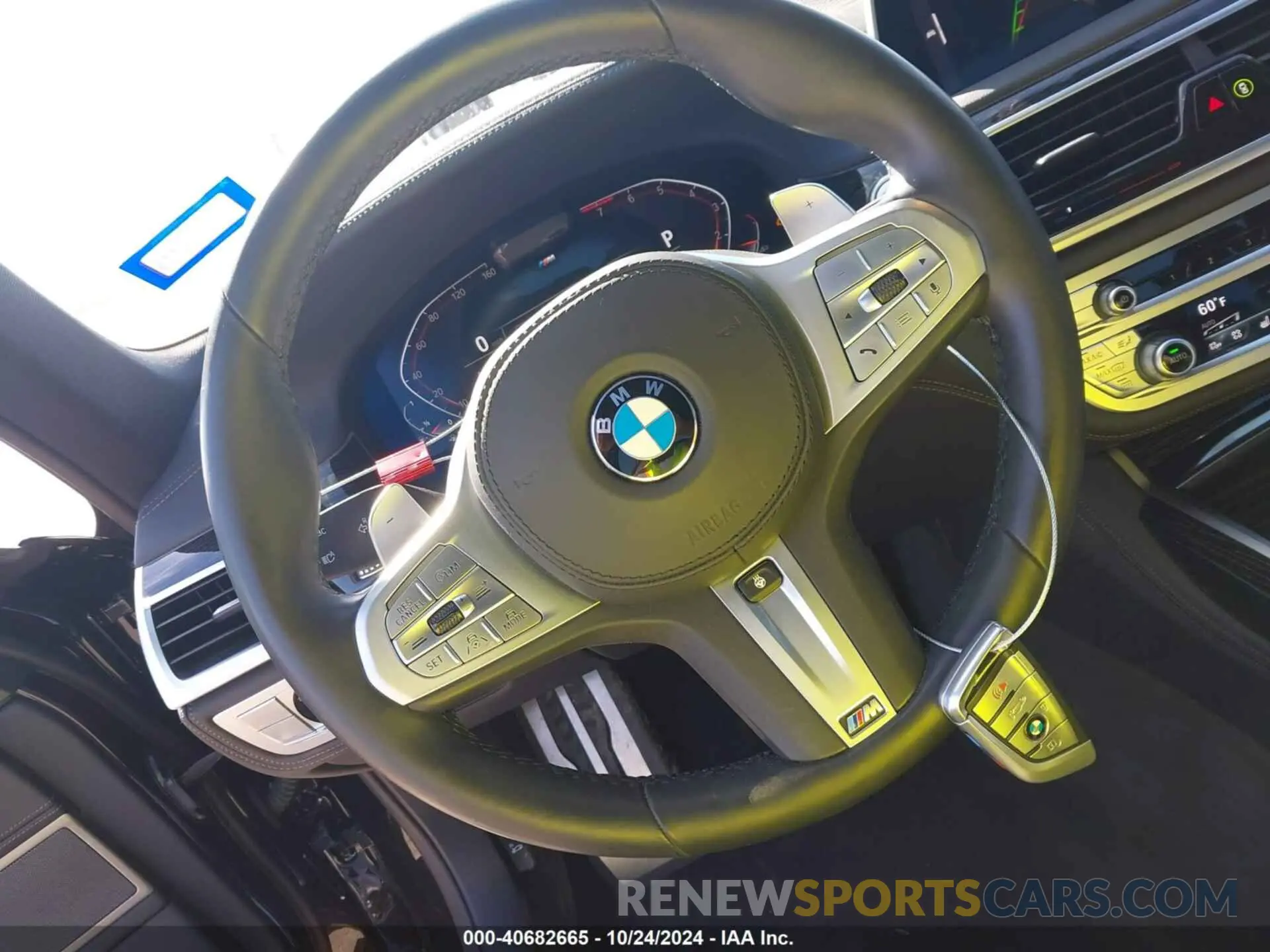 11 fotografías del automóvil dañado WBA7T2C01NCG92417 BMW 740 2022