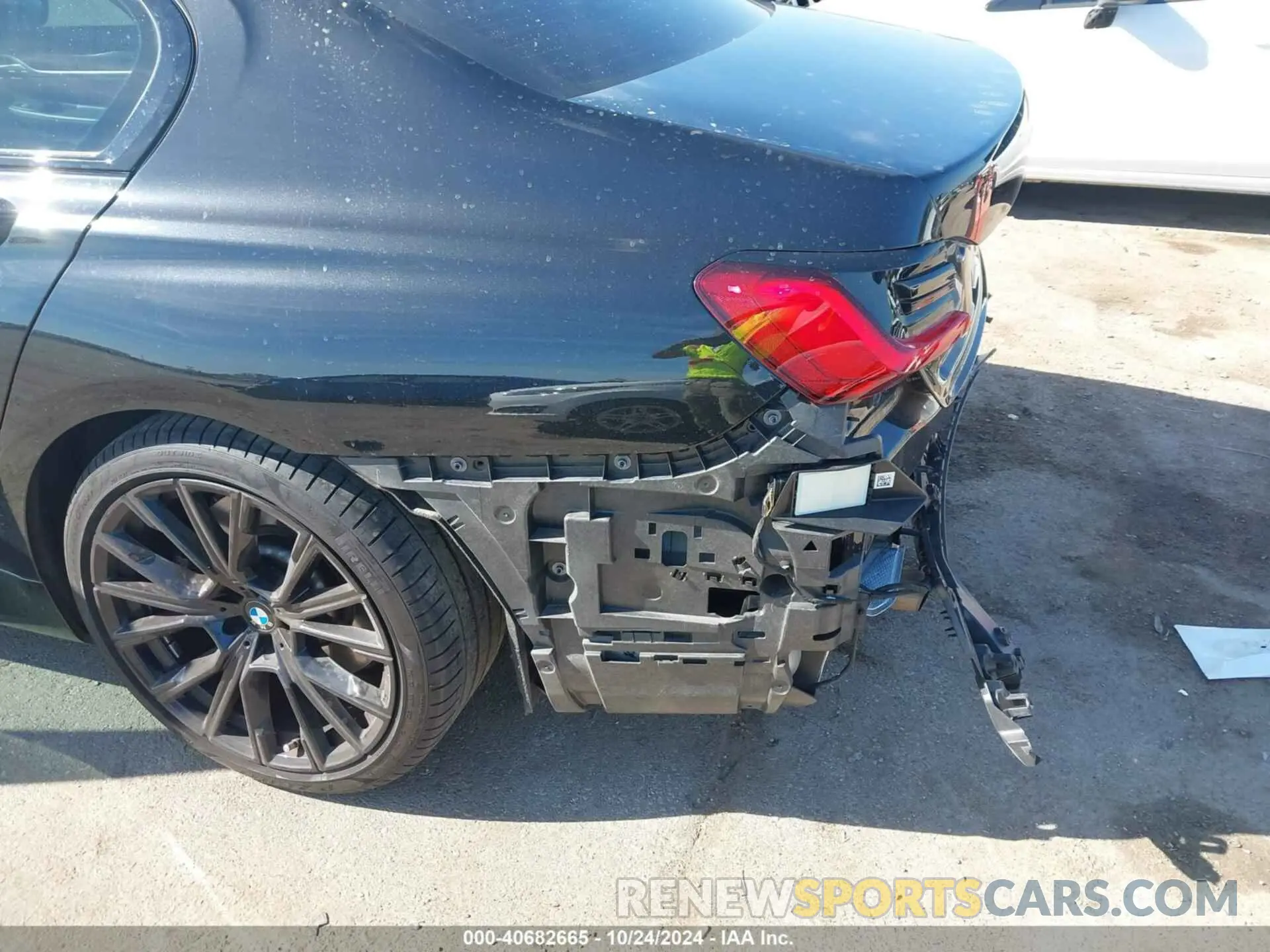 6 fotografías del automóvil dañado WBA7T2C01NCG92417 BMW 740 2022