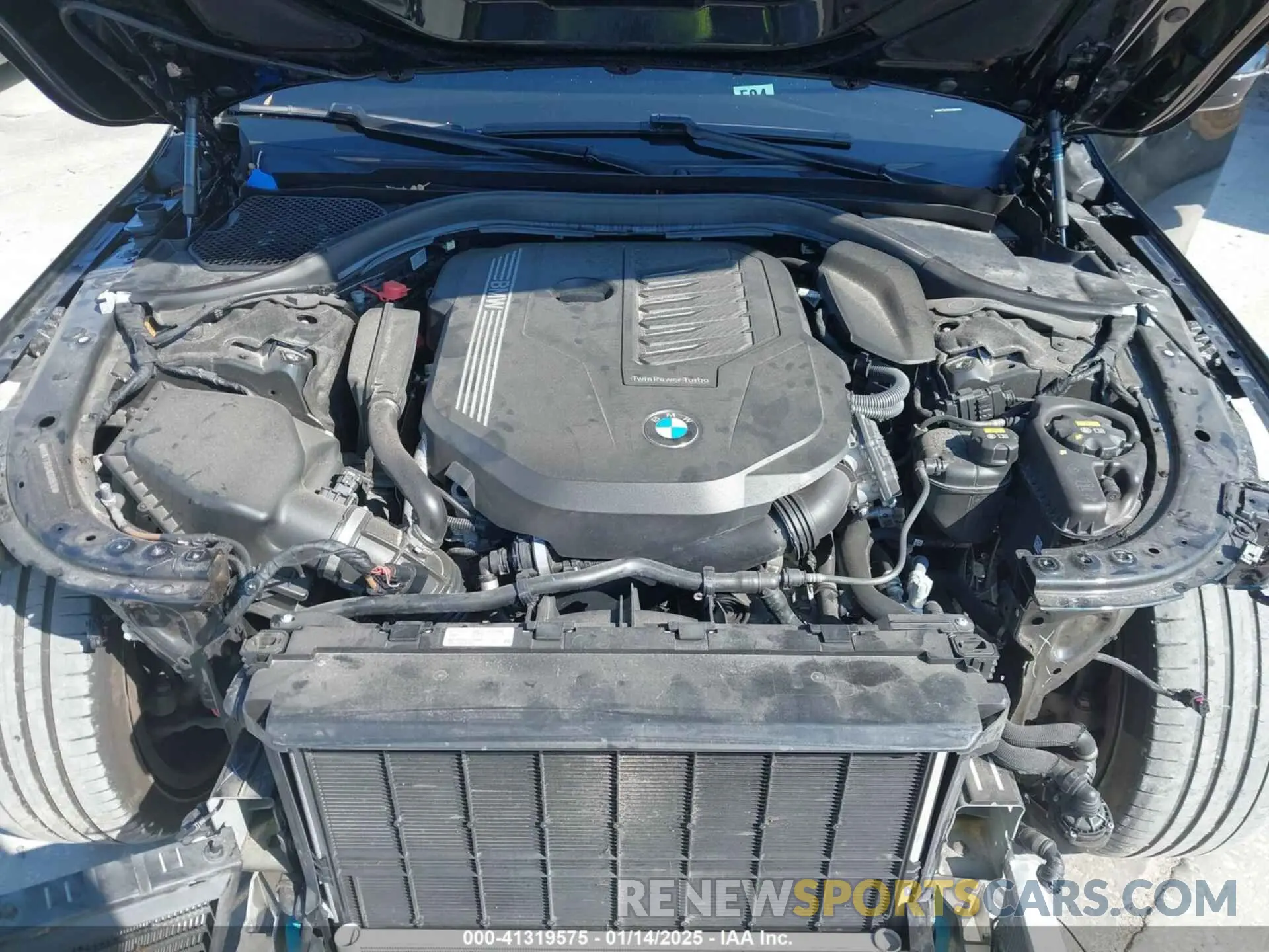 10 fotografías del automóvil dañado WBA7T2C04NCG89916 BMW 740 2022