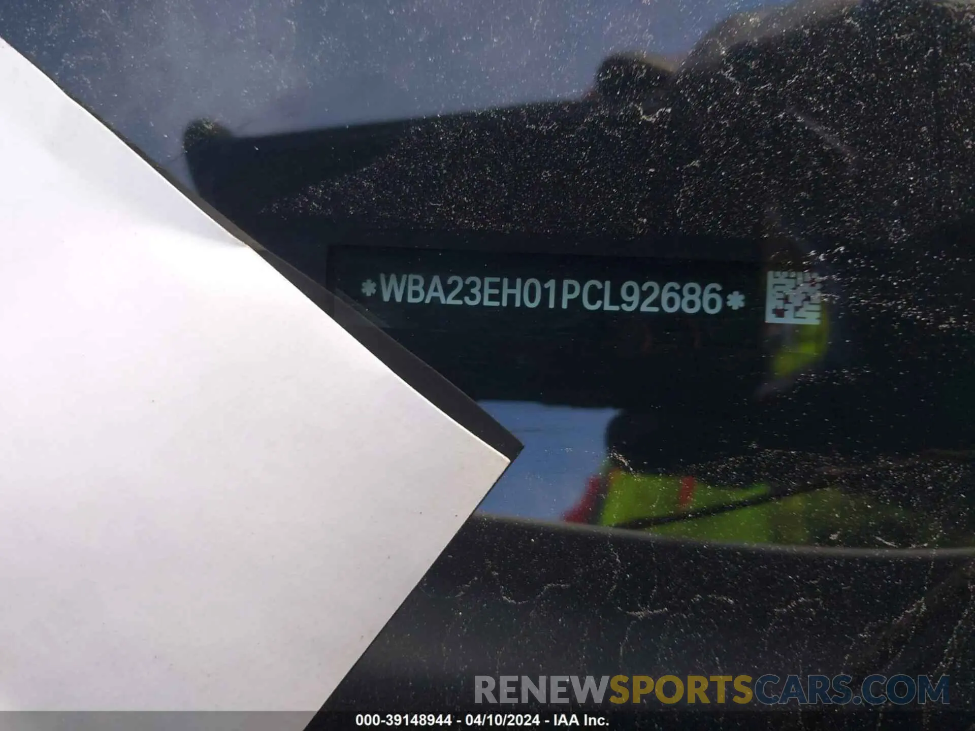 17 fotografías del automóvil dañado WBA23EH01PCL92686 BMW 740 2023