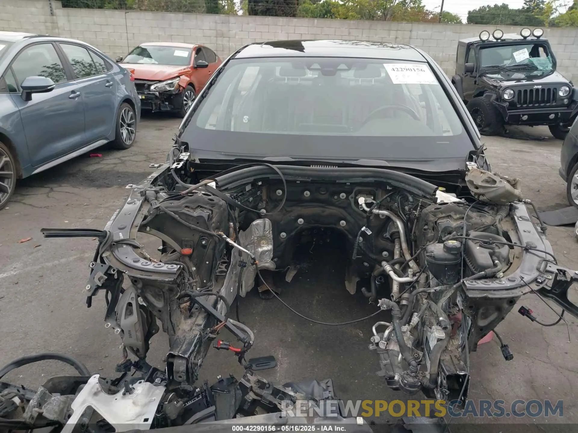 11 fotografías del automóvil dañado WBA7E2C50KB454417 BMW 740I 2019