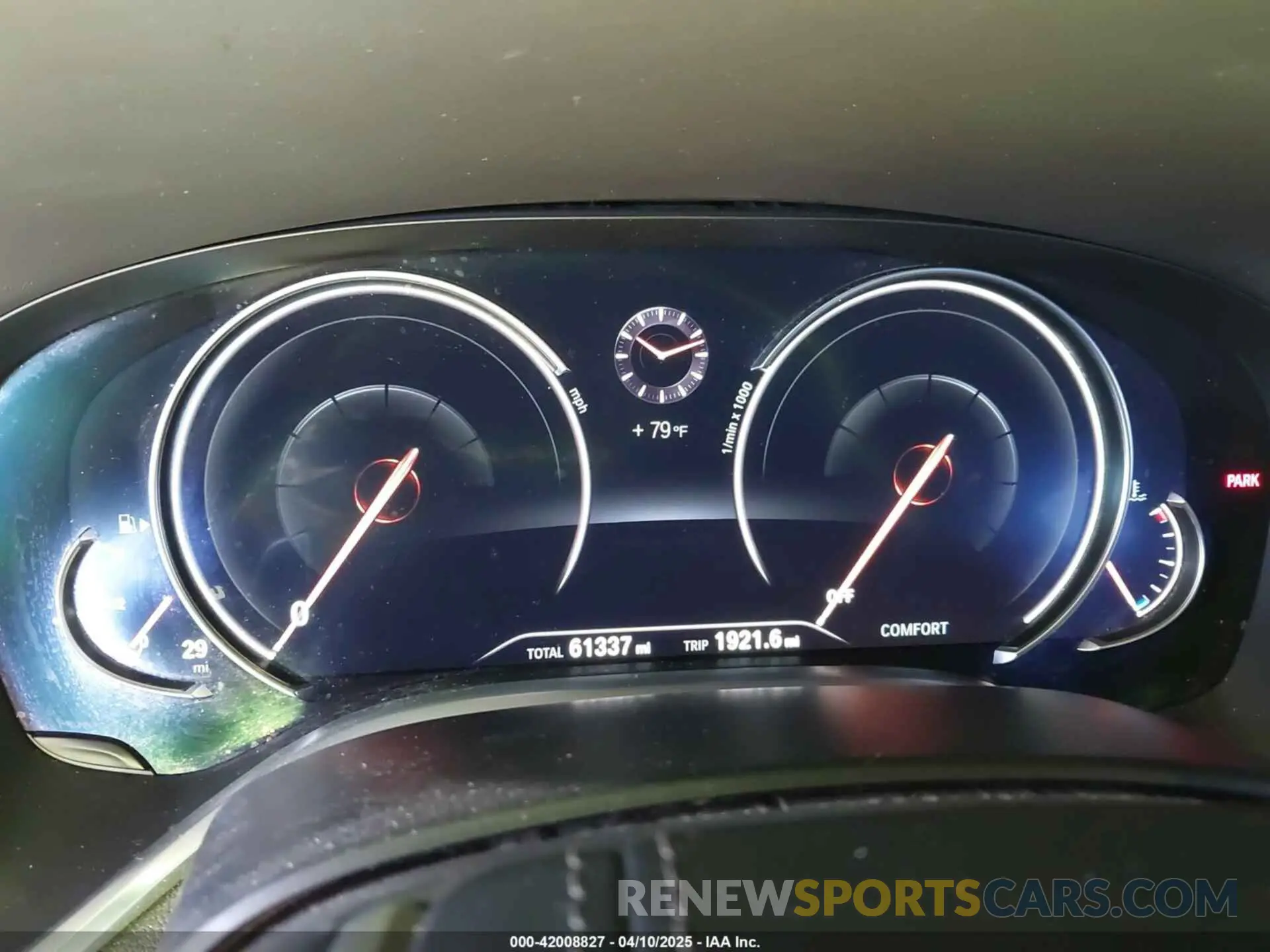 7 fotografías del automóvil dañado WBA7E2C53KB218375 BMW 740I 2019