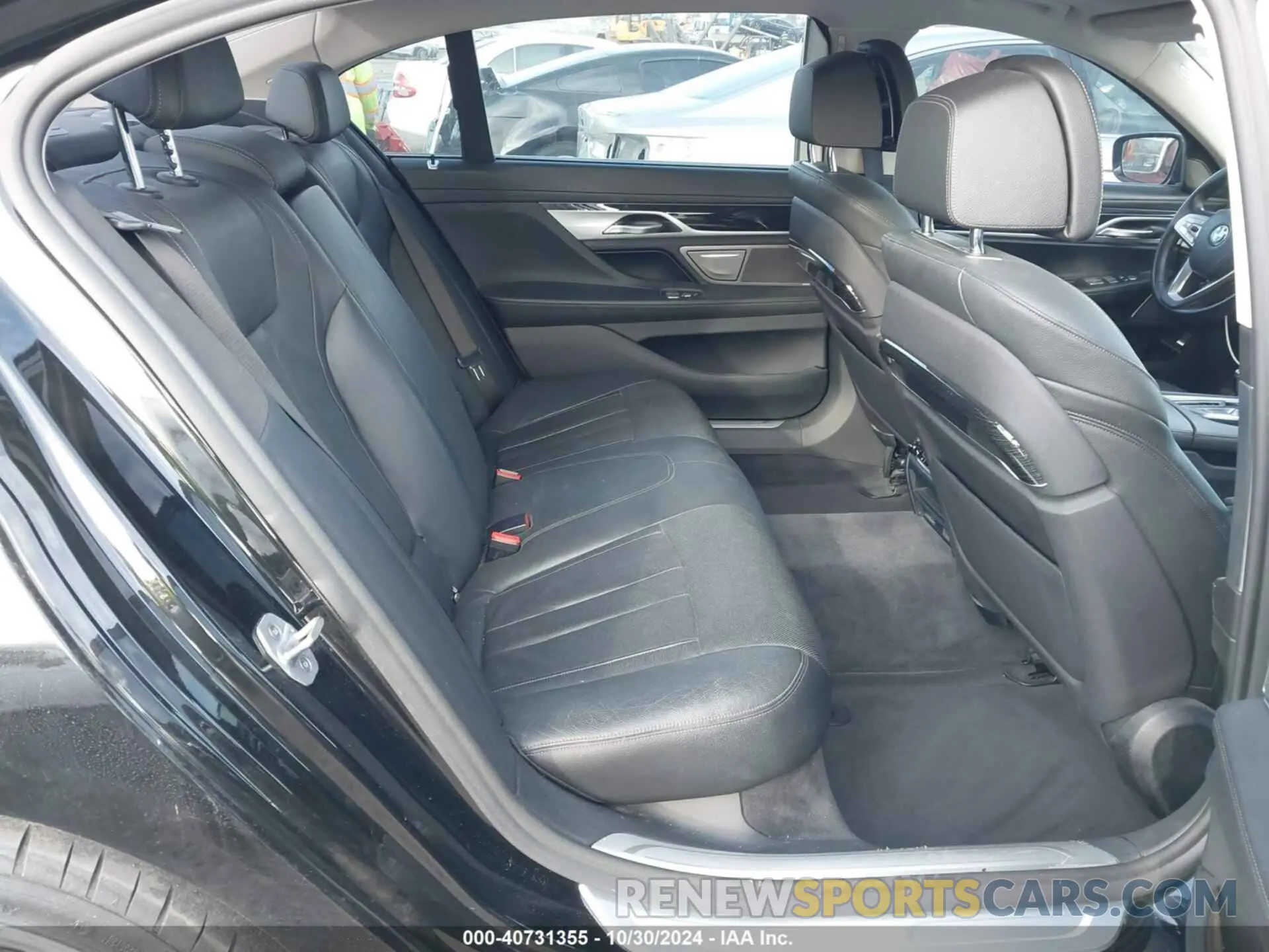 8 fotografías del automóvil dañado WBA7E2C56KB217625 BMW 740I 2019