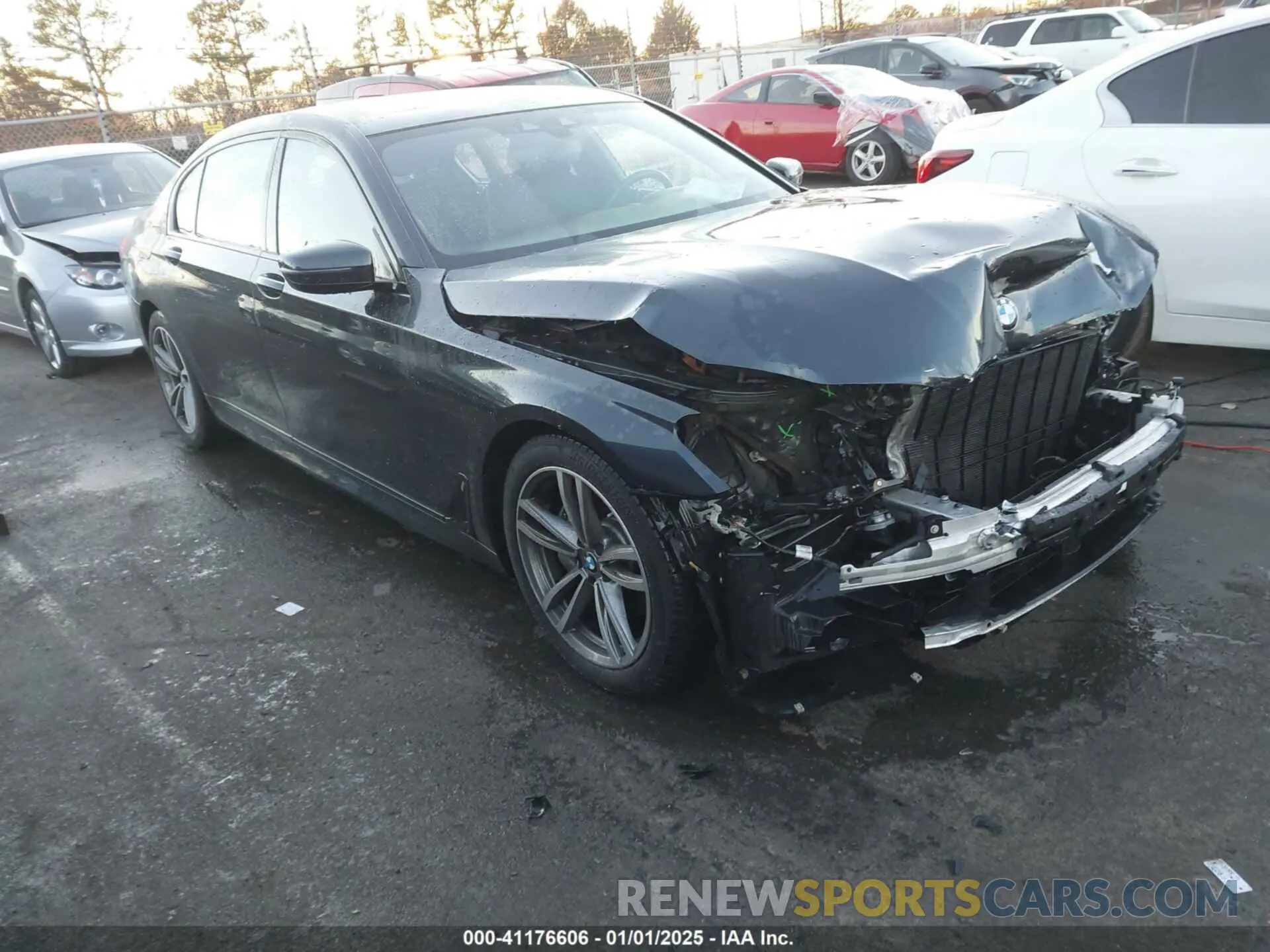 1 fotografías del automóvil dañado WBA7E4C53KGV70578 BMW 740I 2019