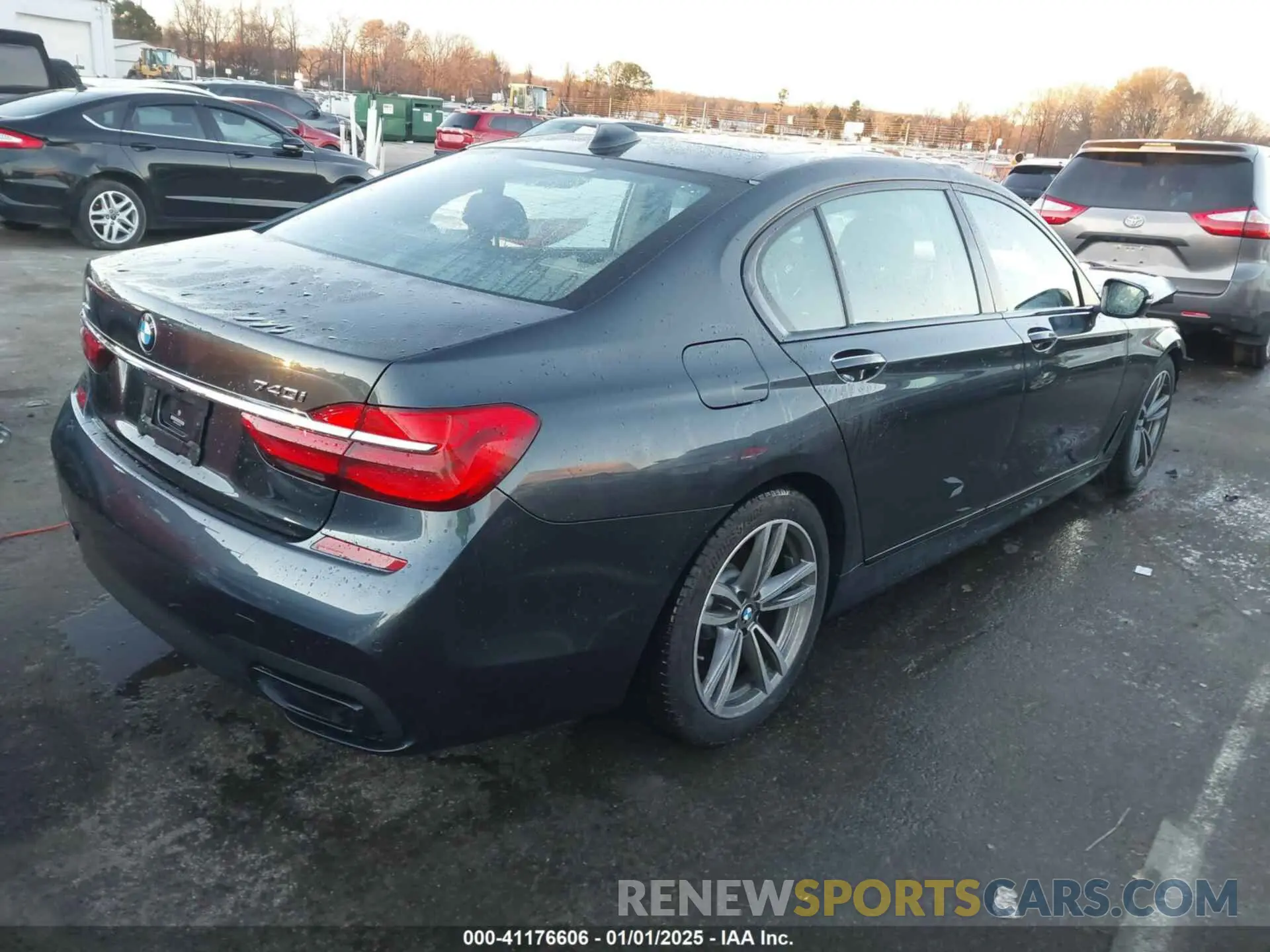 4 fotografías del automóvil dañado WBA7E4C53KGV70578 BMW 740I 2019