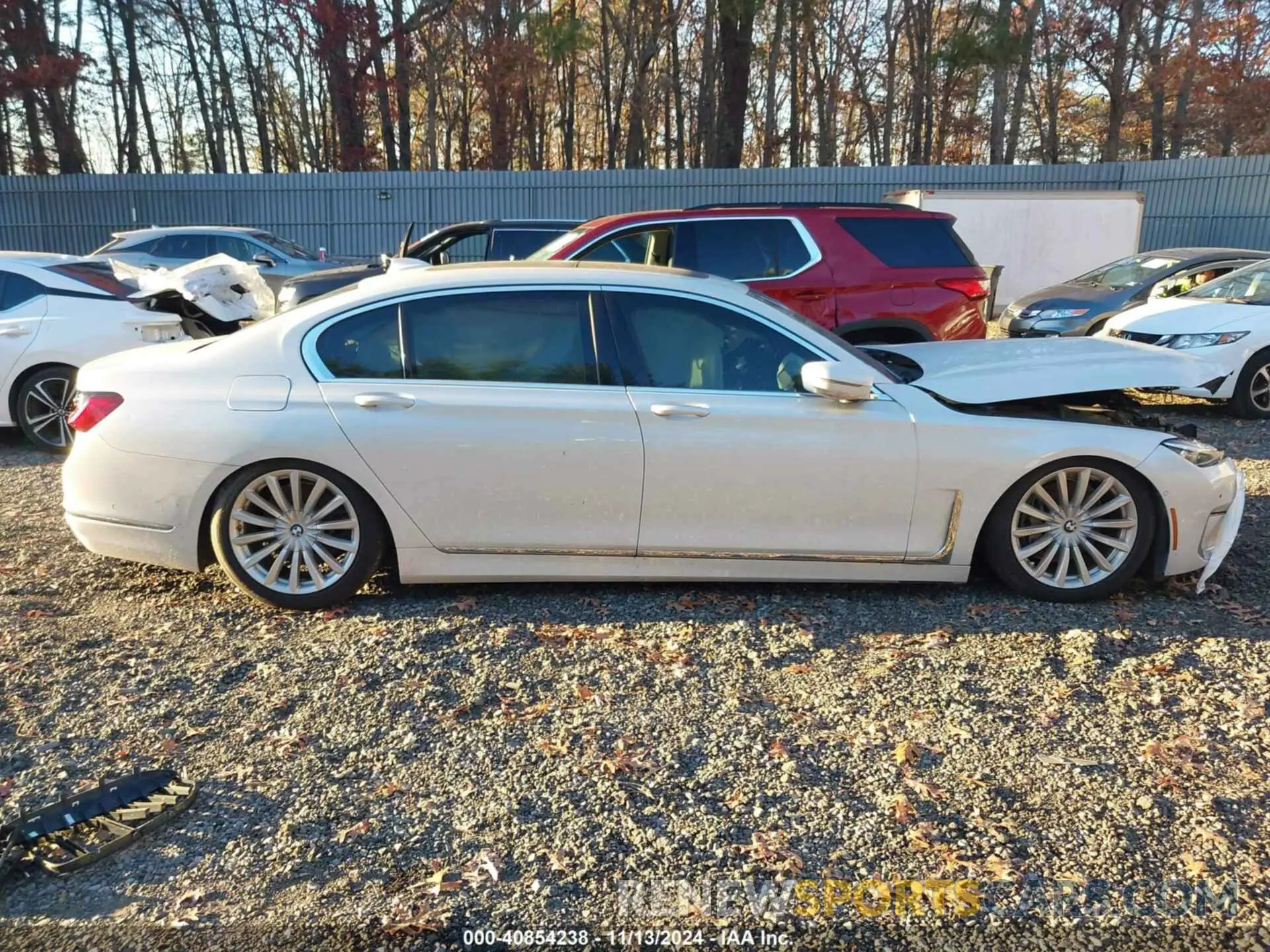 12 fotografías del automóvil dañado WBA7T2C01LGL17856 BMW 740I 2020