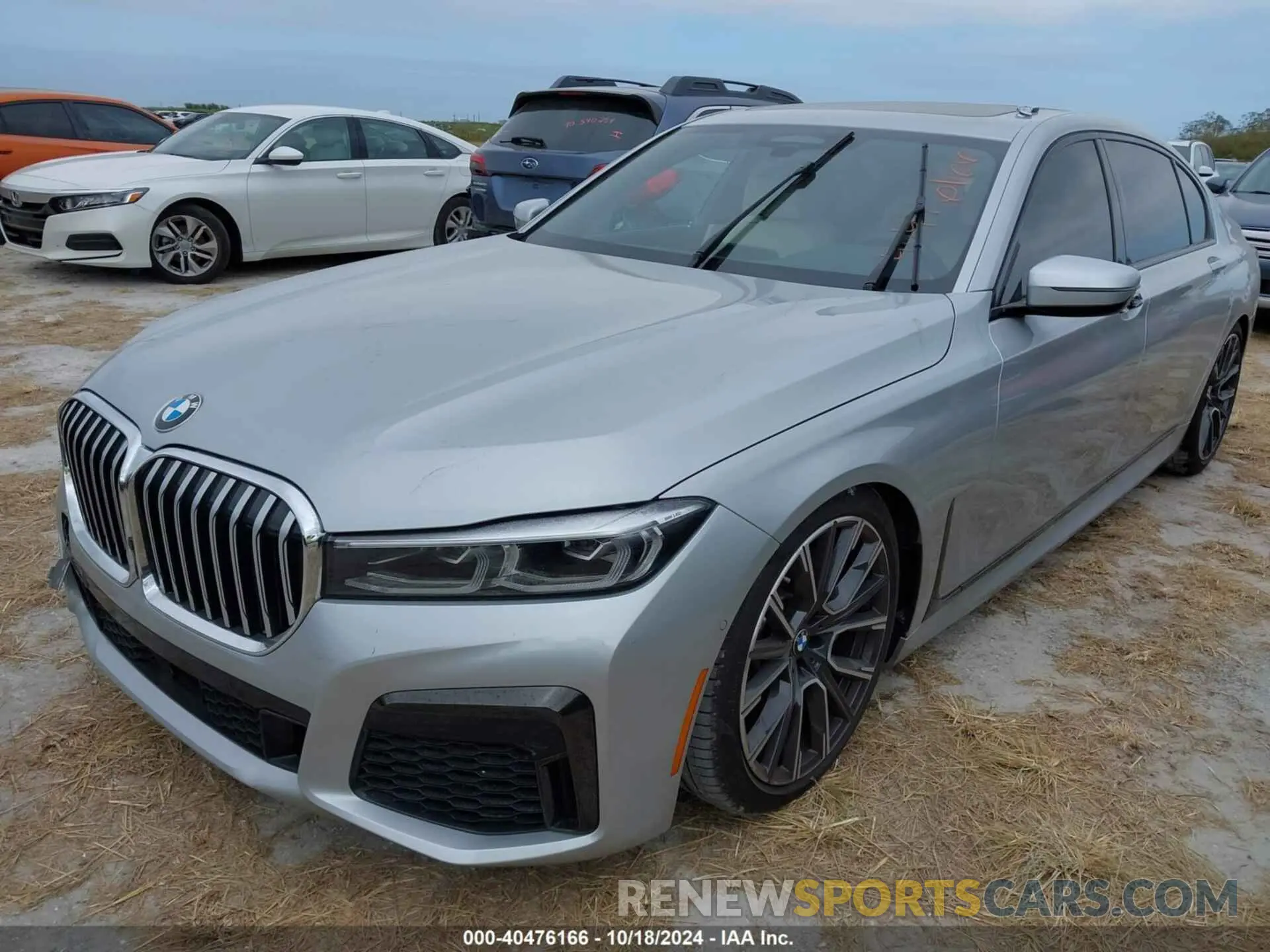 2 fotografías del automóvil dañado WBA7T2C05LCD26957 BMW 740I 2020