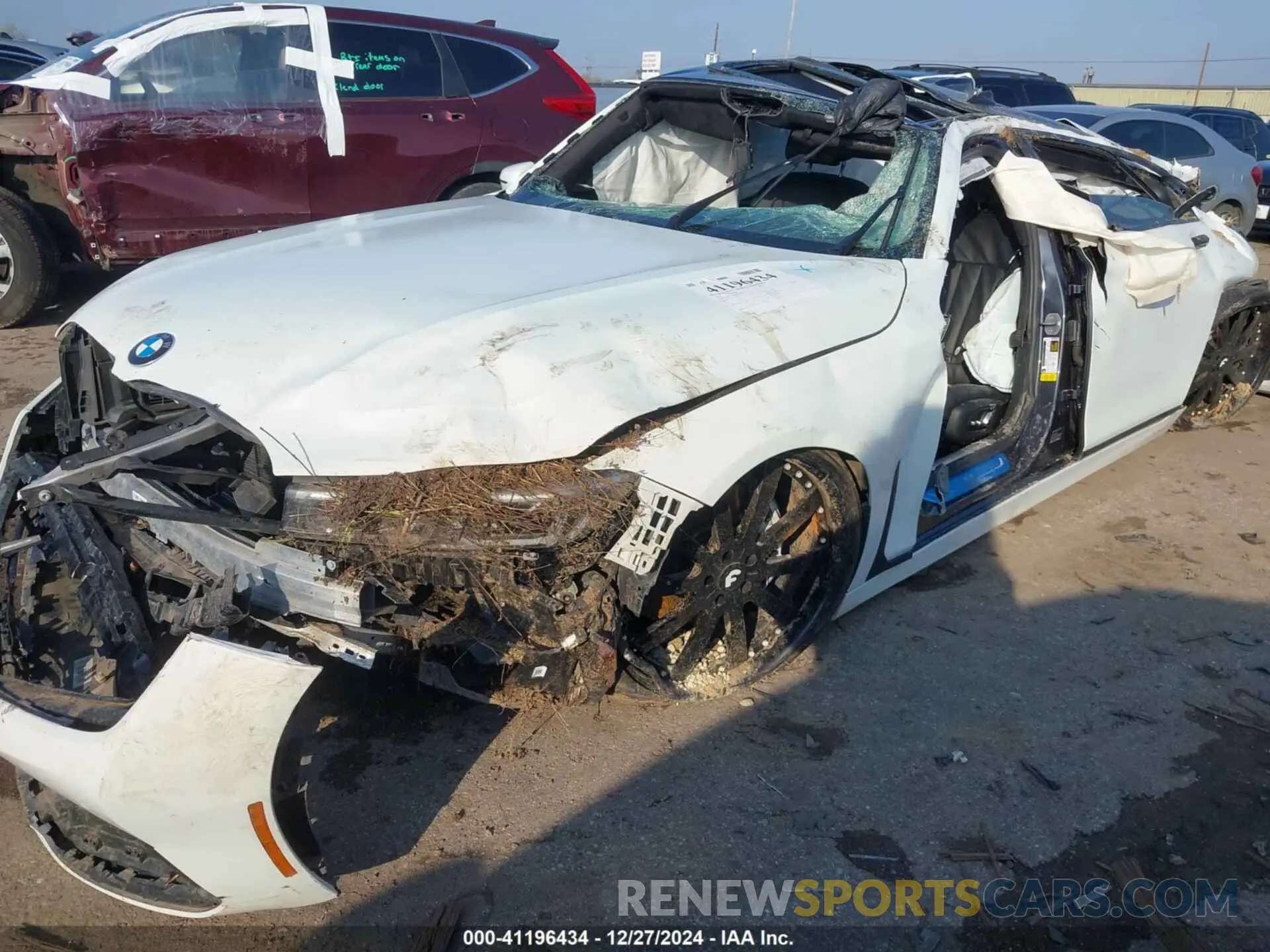 2 fotografías del automóvil dañado WBA7T2C05LGL17813 BMW 740I 2020