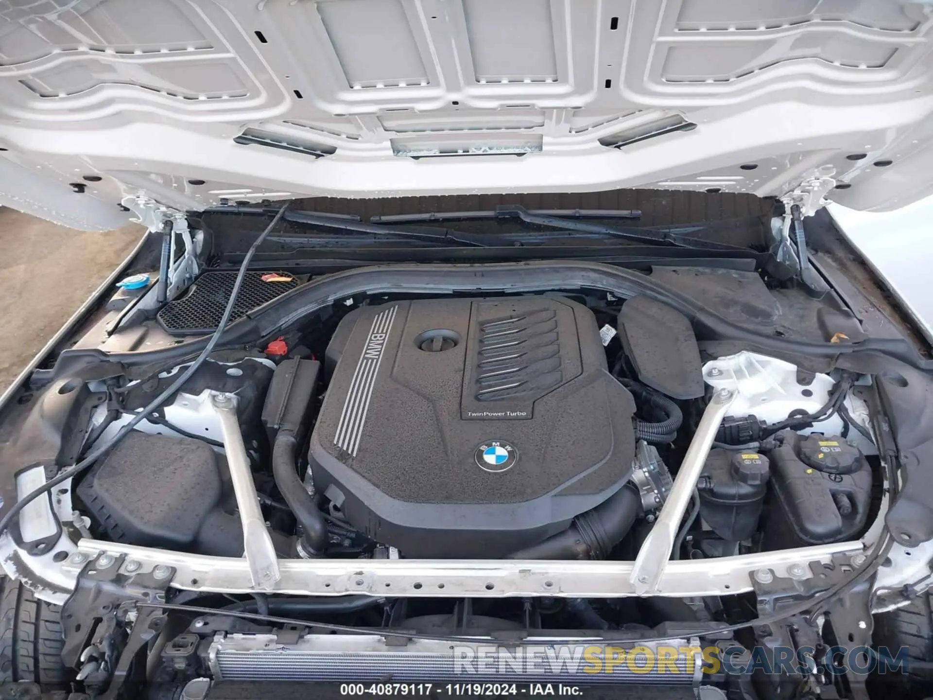 10 fotografías del automóvil dañado WBA7T2C07LCD01249 BMW 740I 2020