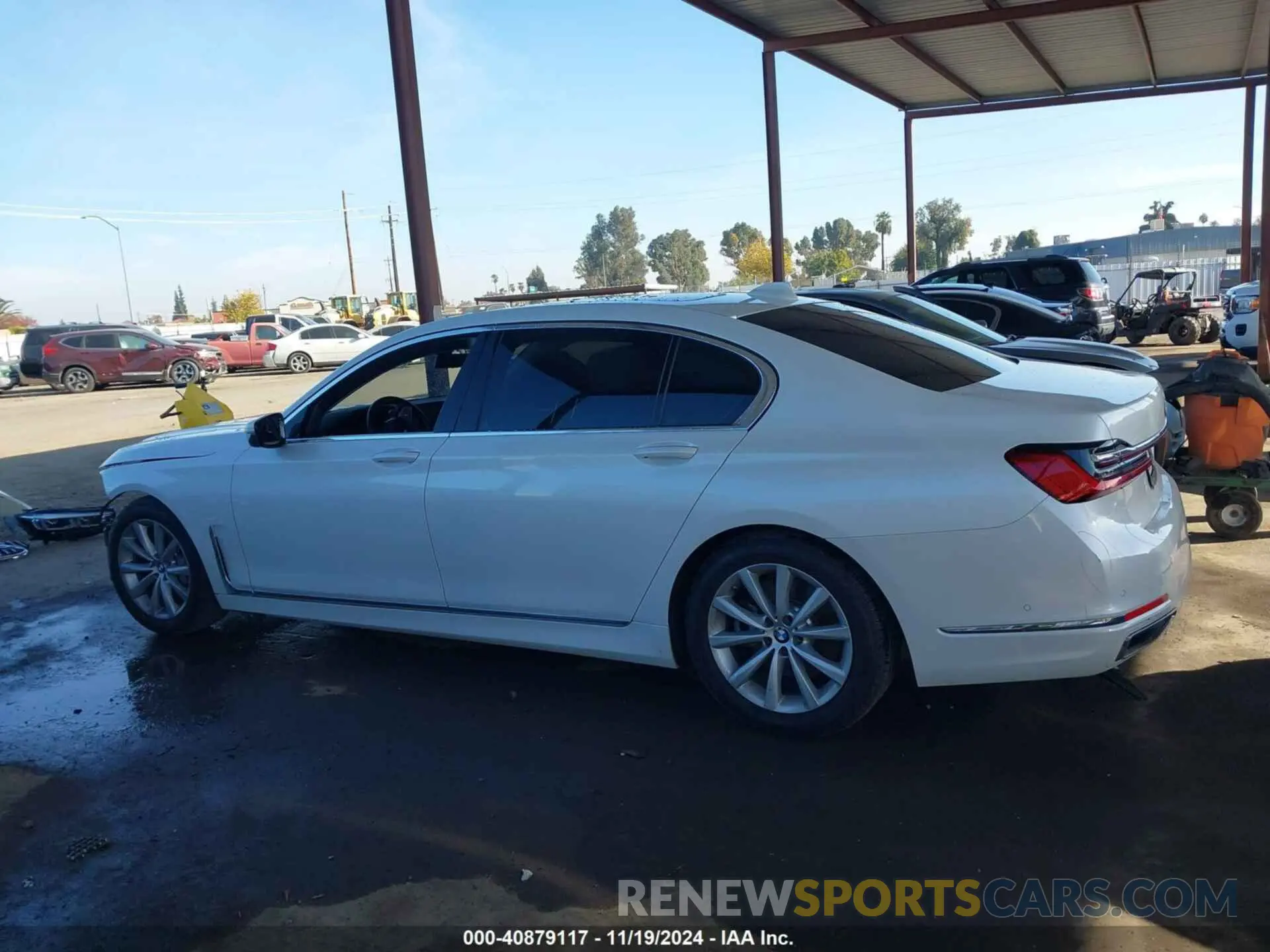 15 fotografías del automóvil dañado WBA7T2C07LCD01249 BMW 740I 2020
