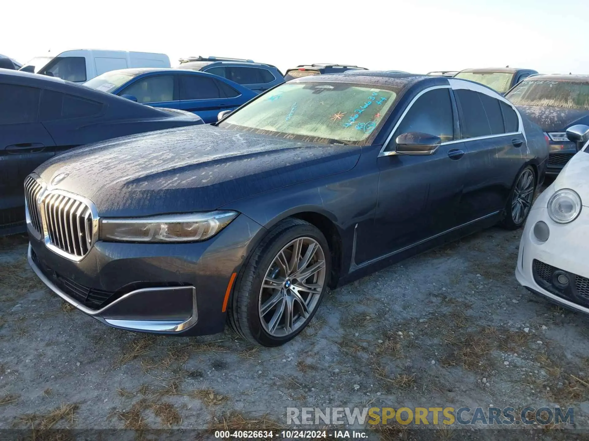 2 fotografías del automóvil dañado WBA7T2C08LCD27066 BMW 740I 2020