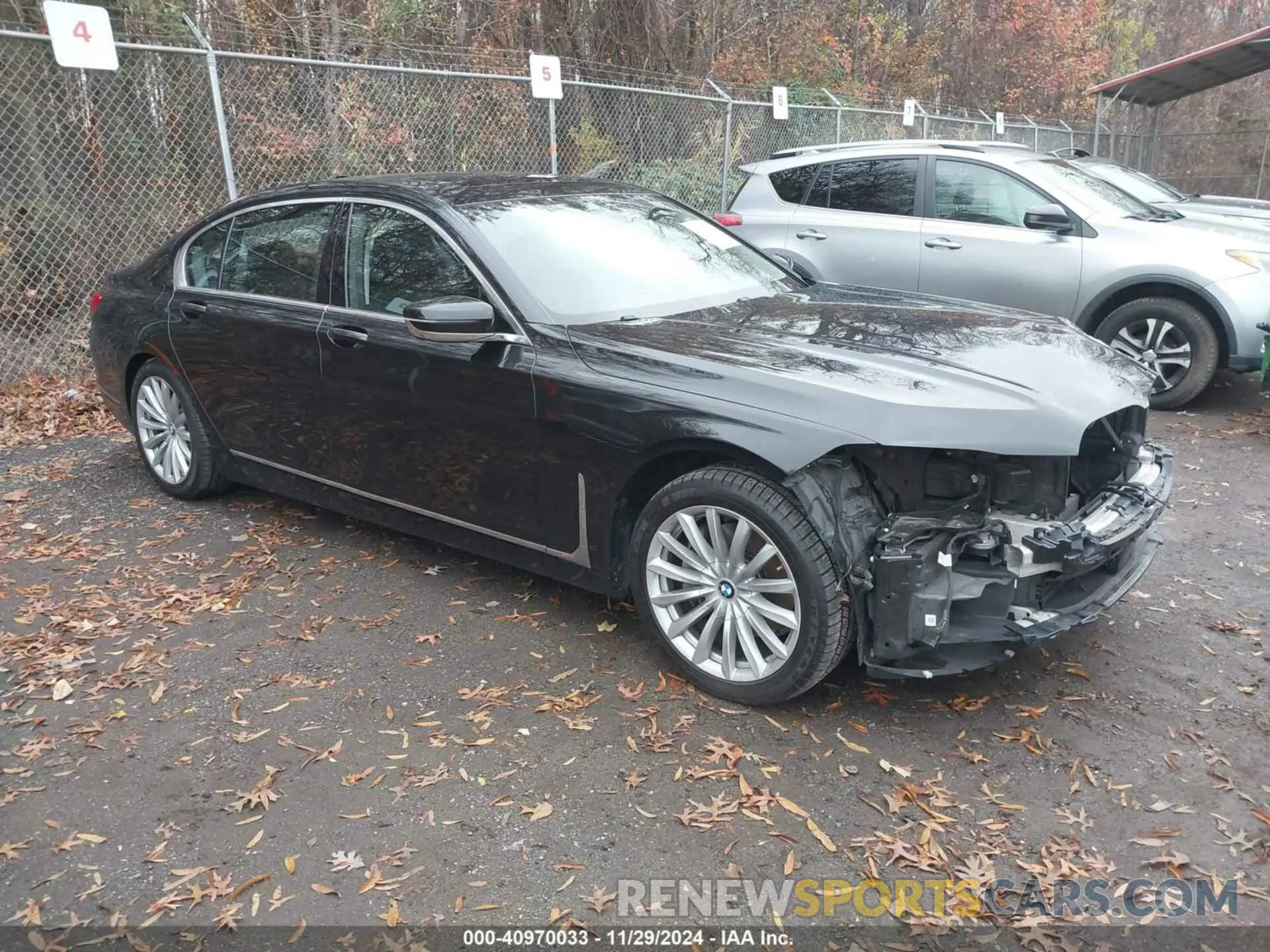 1 fotografías del automóvil dañado WBA7T4C03LGF97312 BMW 740I 2020