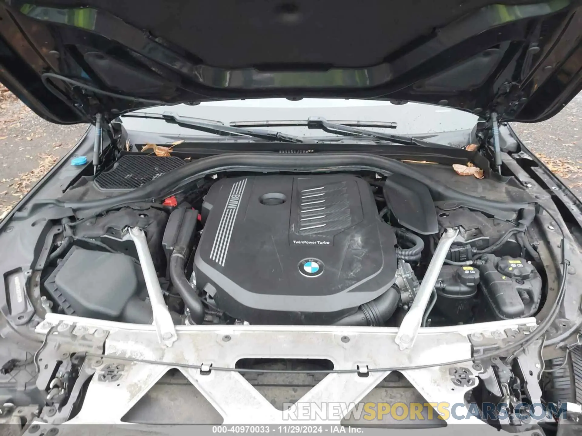 10 fotografías del automóvil dañado WBA7T4C03LGF97312 BMW 740I 2020