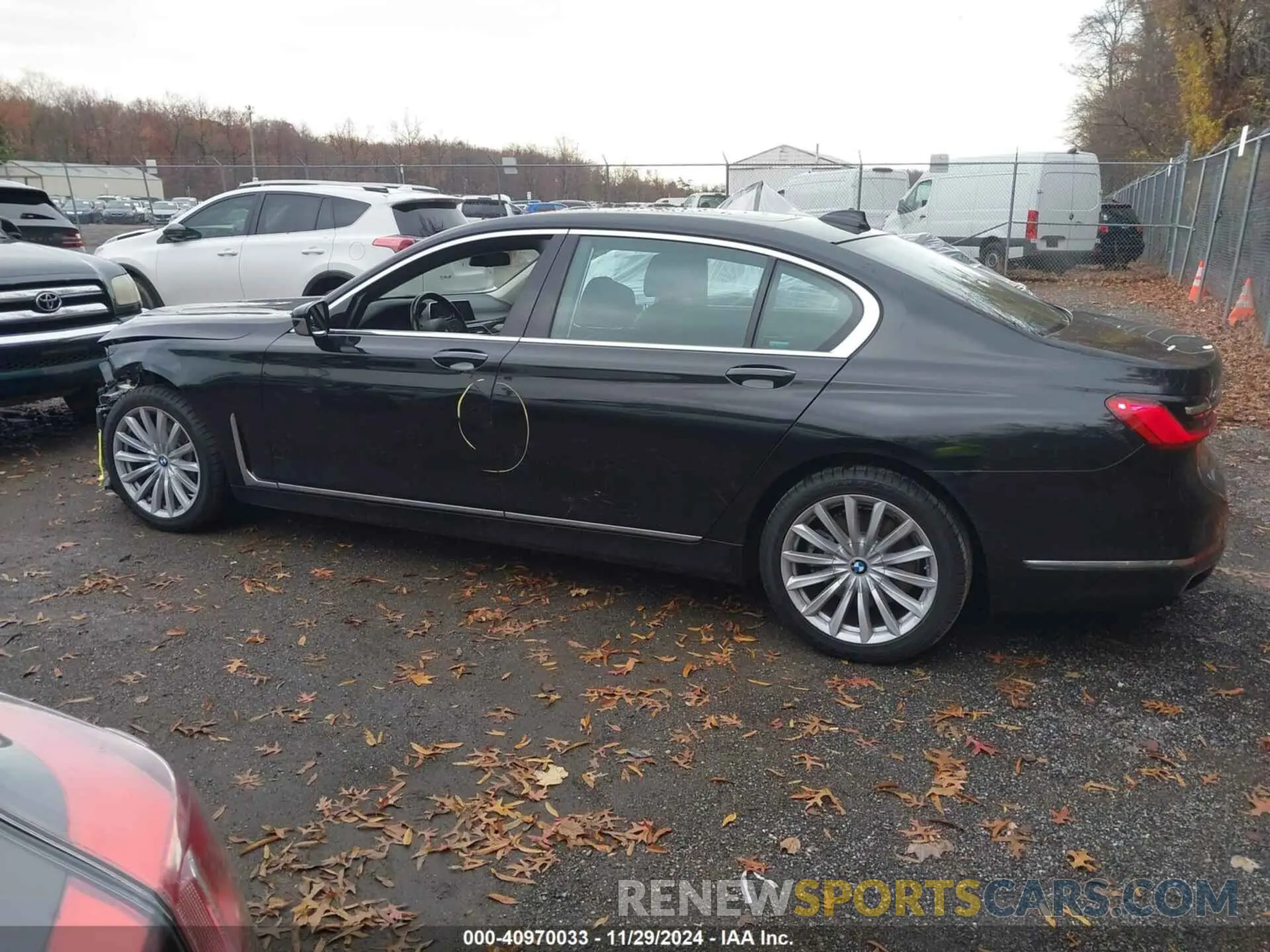 14 fotografías del automóvil dañado WBA7T4C03LGF97312 BMW 740I 2020