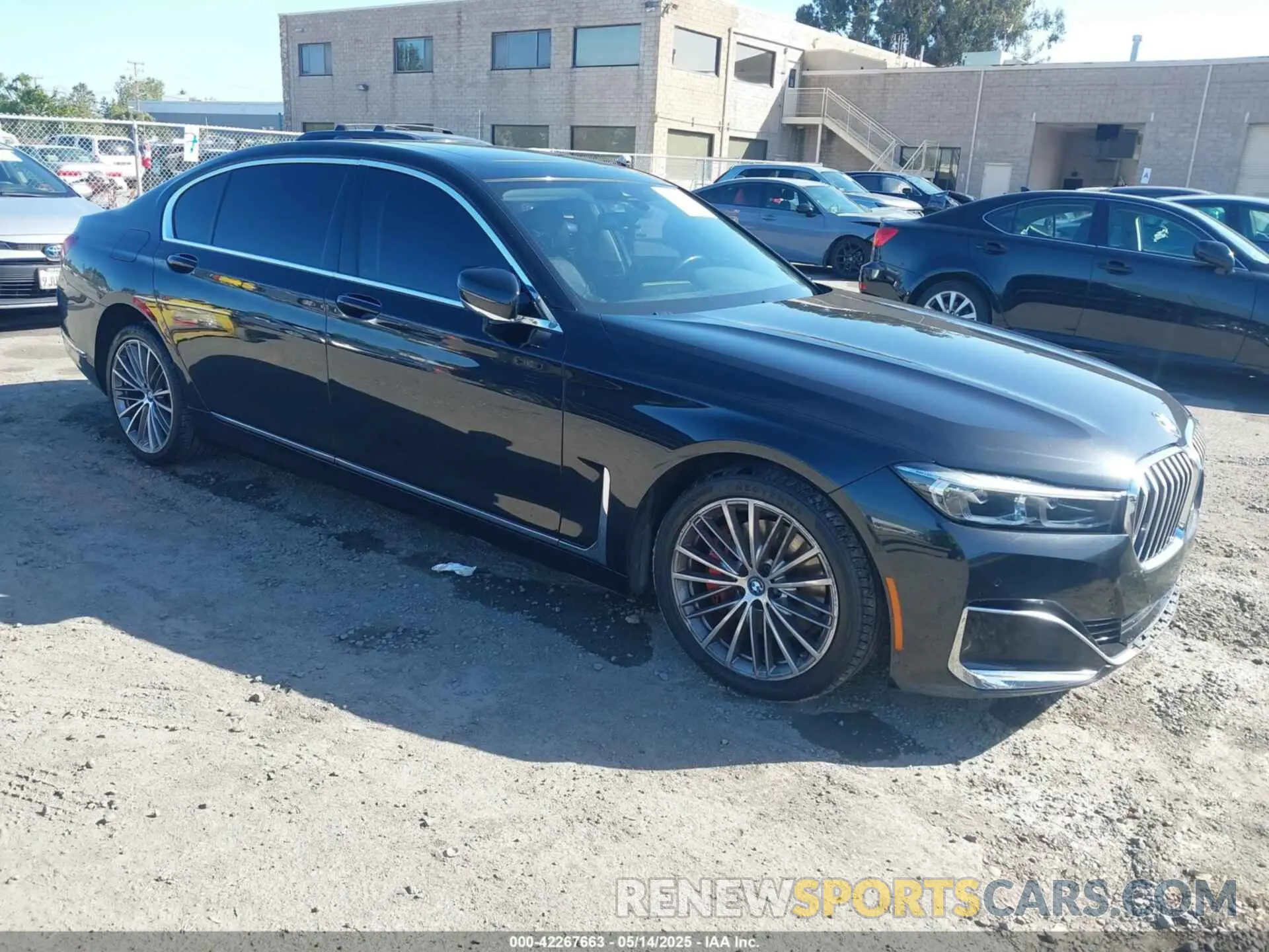 1 fotografías del automóvil dañado WBA7T2C05MCG31540 BMW 740I 2021