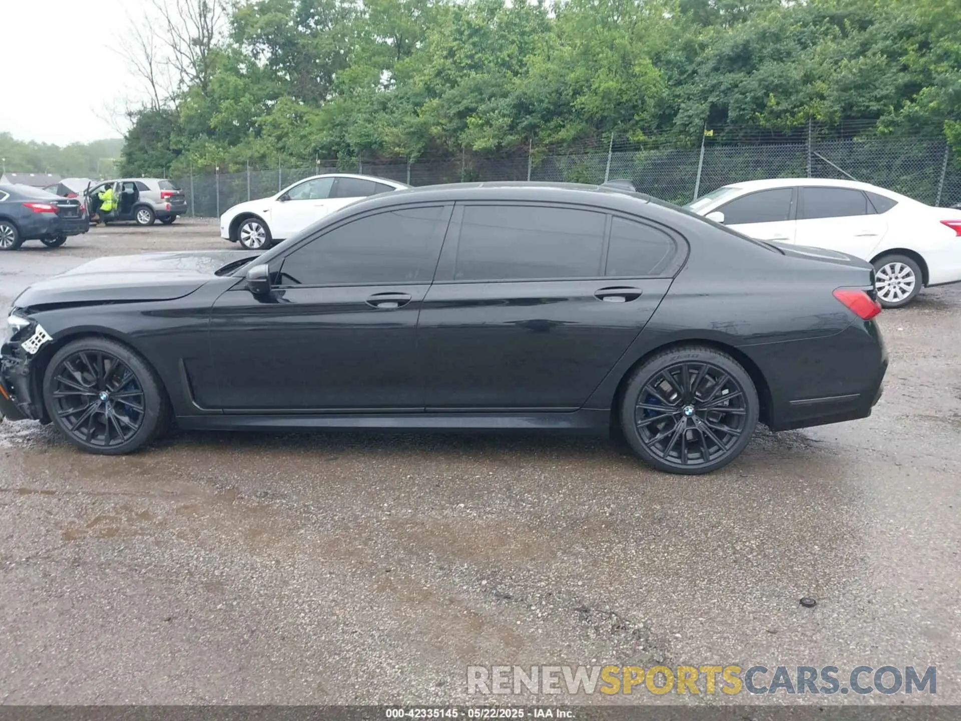 15 fotografías del automóvil dañado WBA7T2C0XMCF73506 BMW 740I 2021