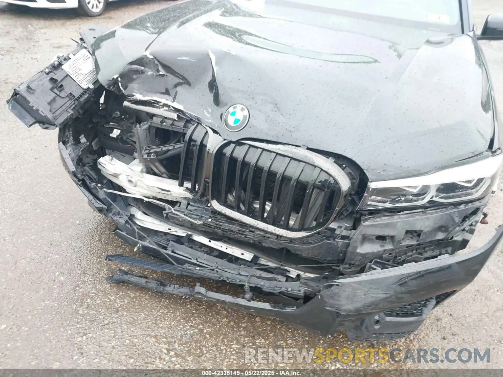 6 fotografías del automóvil dañado WBA7T2C0XMCF73506 BMW 740I 2021