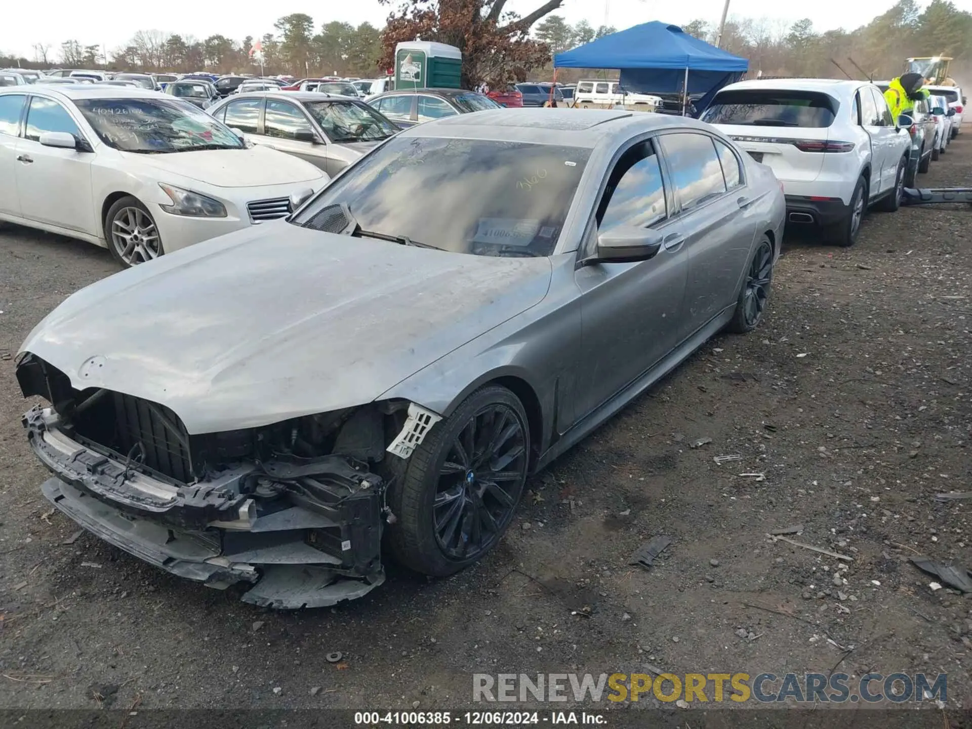 2 fotografías del automóvil dañado WBA7U2C08LCD59593 BMW 750I 2020