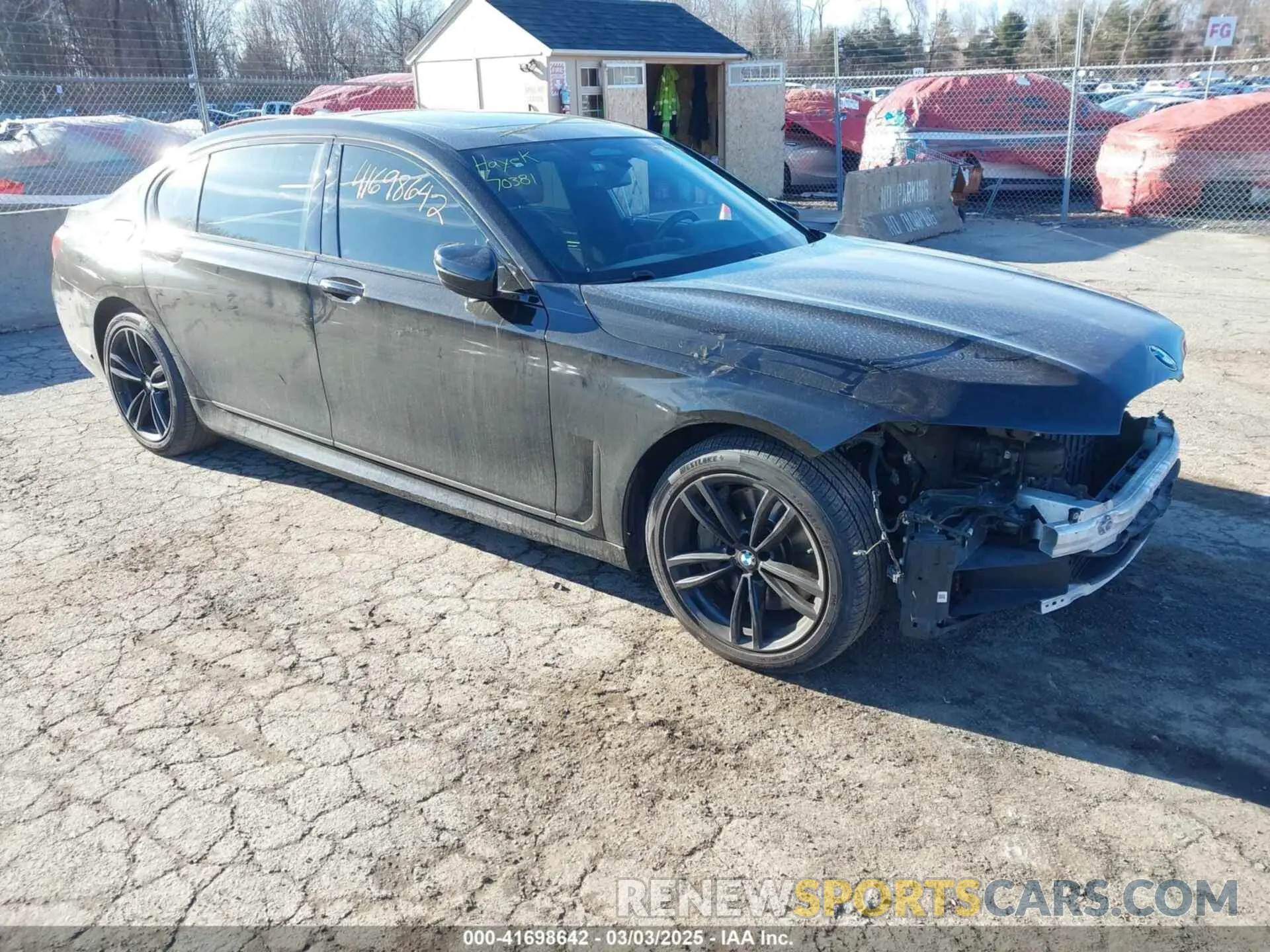 1 fotografías del automóvil dañado WBA7U2C01MCF94533 BMW 750I 2021