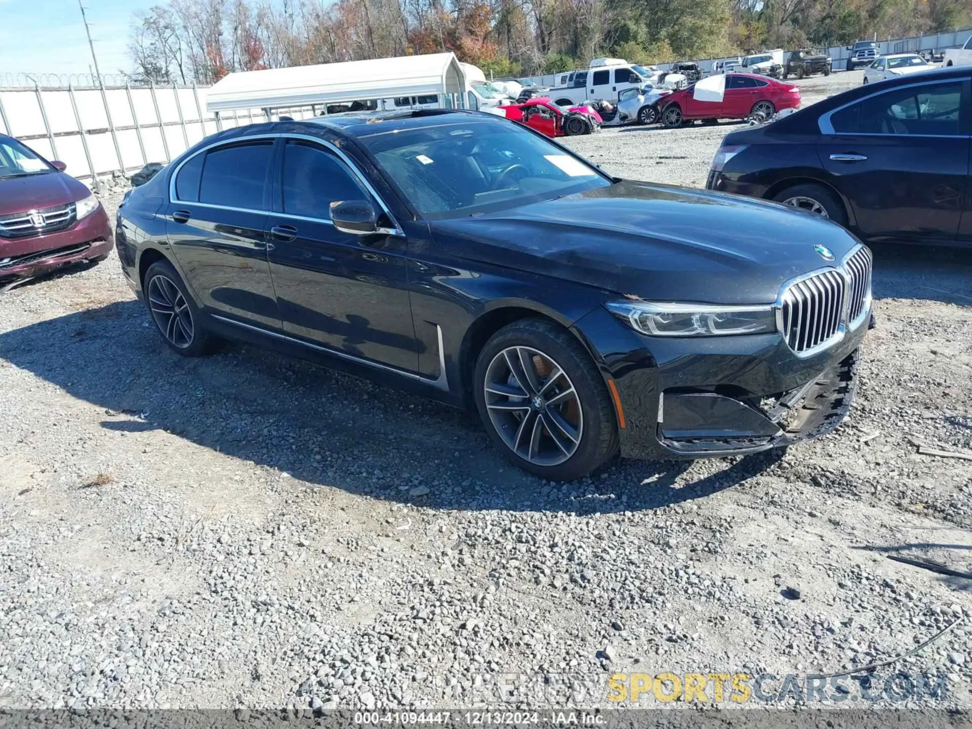 1 fotografías del automóvil dañado WBA7U2C06MCE18898 BMW 750I 2021