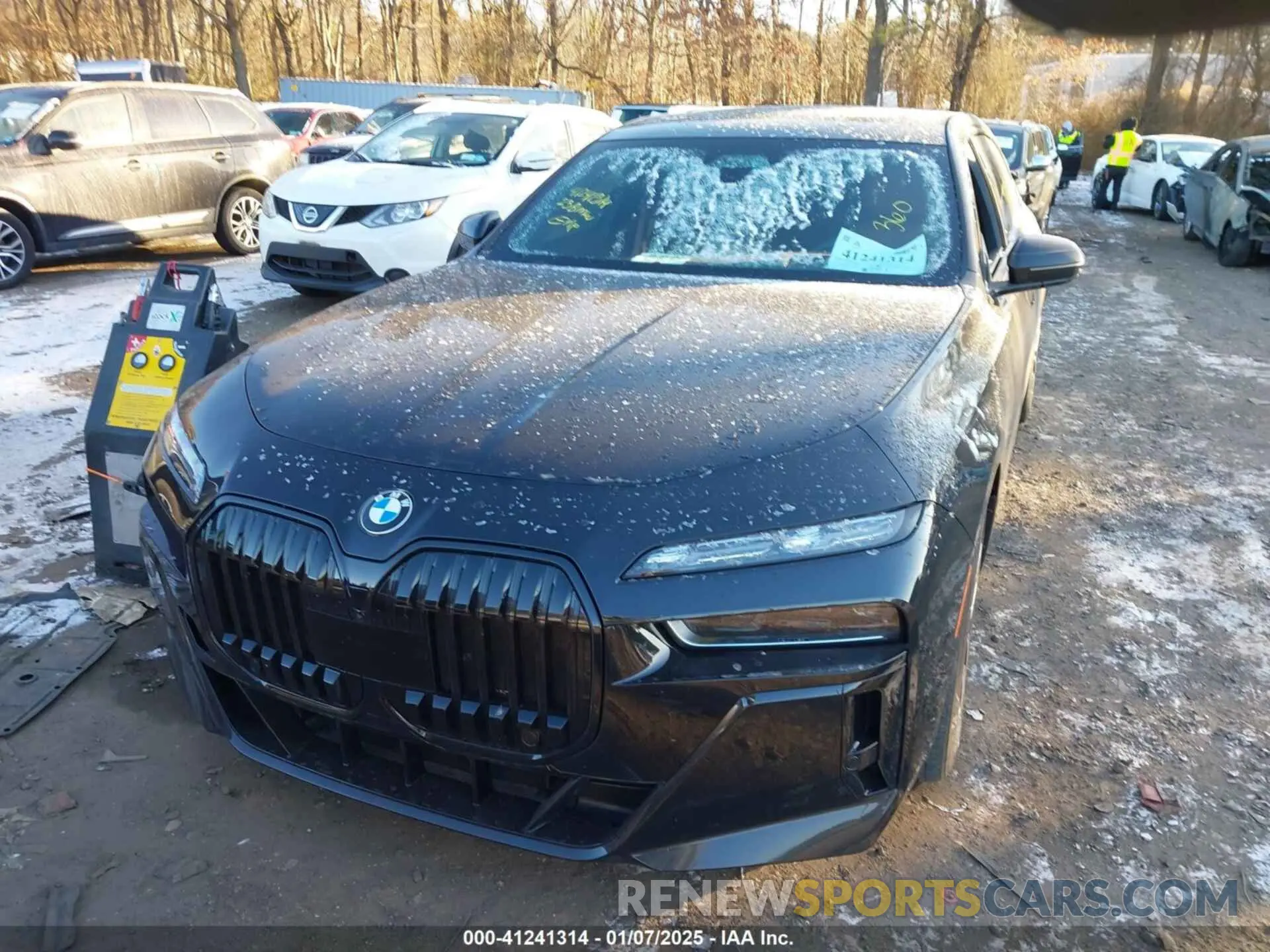 6 fotografías del automóvil dañado WBA33EJ06PCM26281 BMW 760 2023
