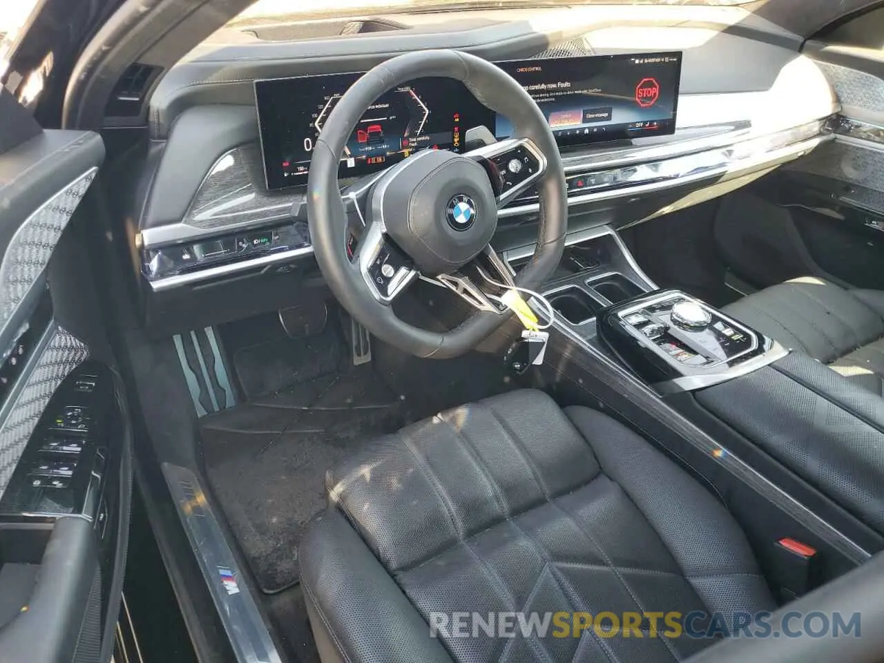 8 fotografías del automóvil dañado WBA33EJ02PCL89231 BMW 760 XI 2023