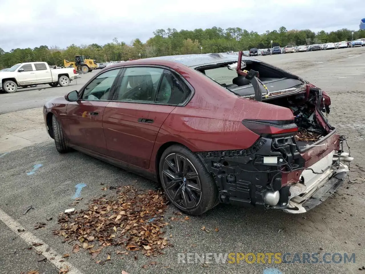 2 fotografías del automóvil dañado WBA33EJ04PCM08359 BMW 760 XI 2023