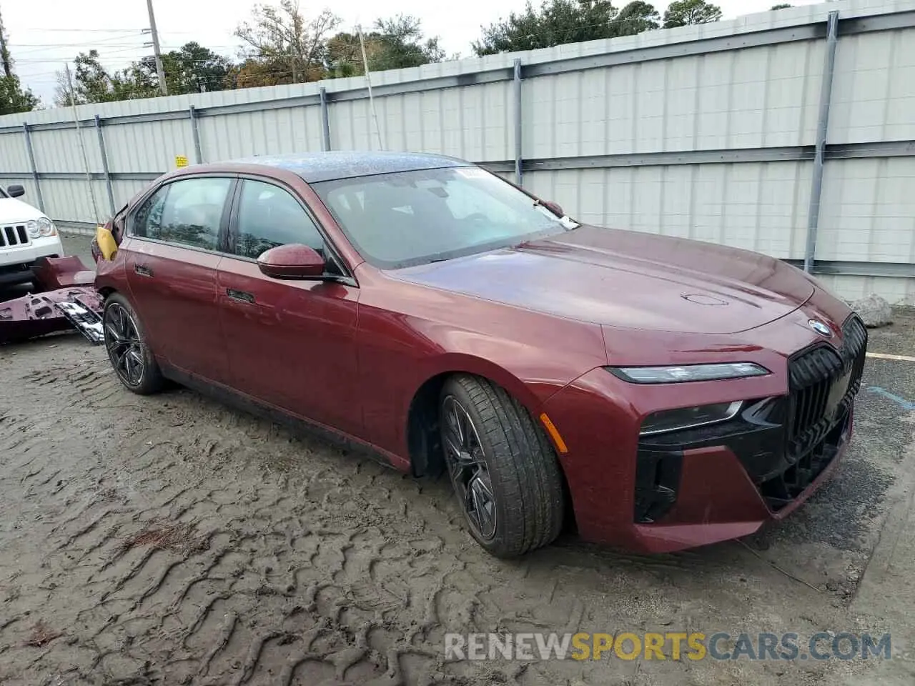 4 fotografías del automóvil dañado WBA33EJ04PCM08359 BMW 760 XI 2023