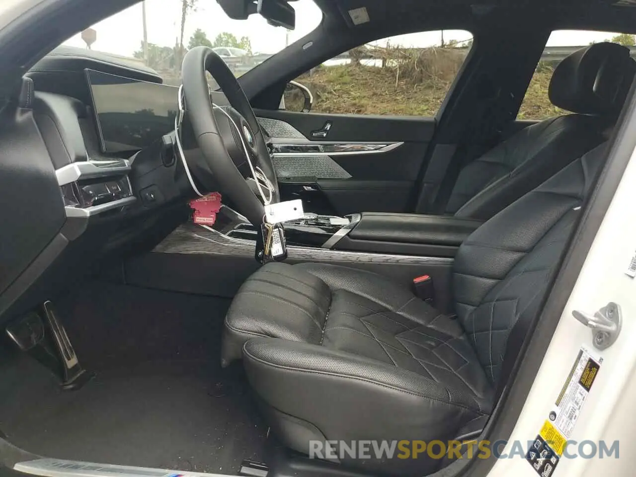 7 fotografías del automóvil dañado WBA33EJ05PCM02683 BMW 760 XI 2023