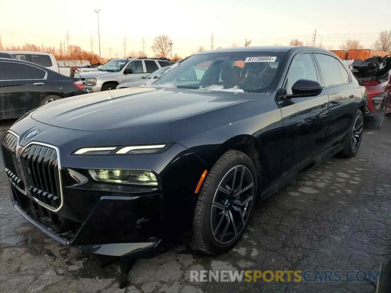 1 fotografías del automóvil dañado WBA33EJ07PCL55849 BMW 760 XI 2023