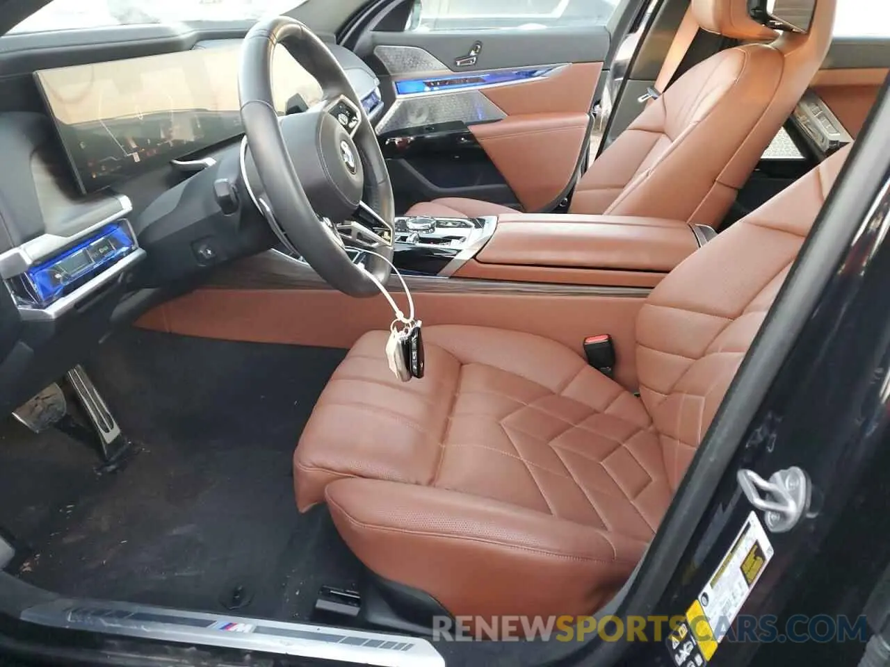 7 fotografías del automóvil dañado WBA33EJ07PCL55849 BMW 760 XI 2023