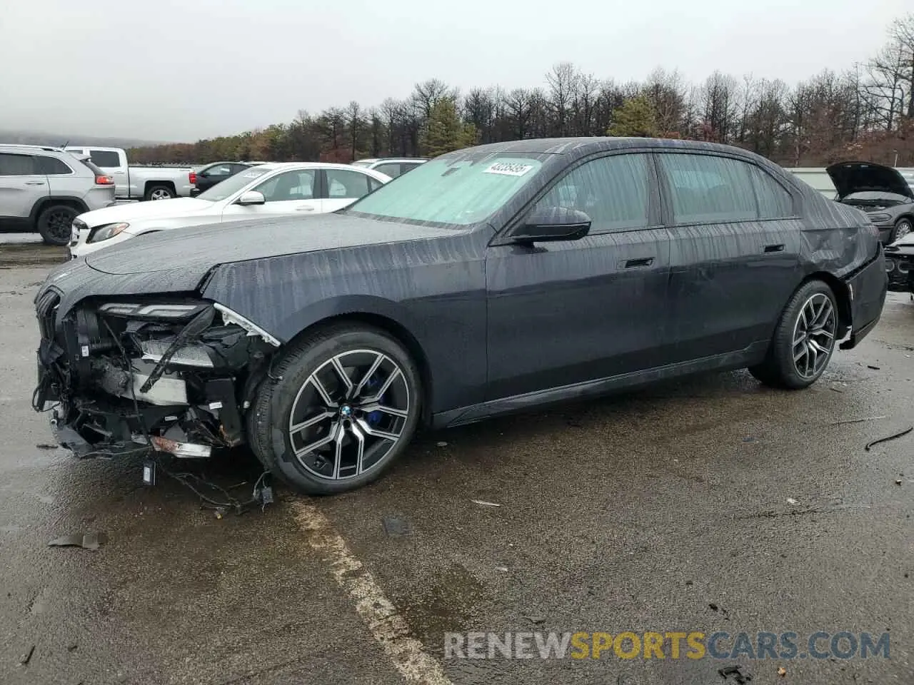 1 fotografías del automóvil dañado WBA33EJ08PCN83956 BMW 760 XI 2023