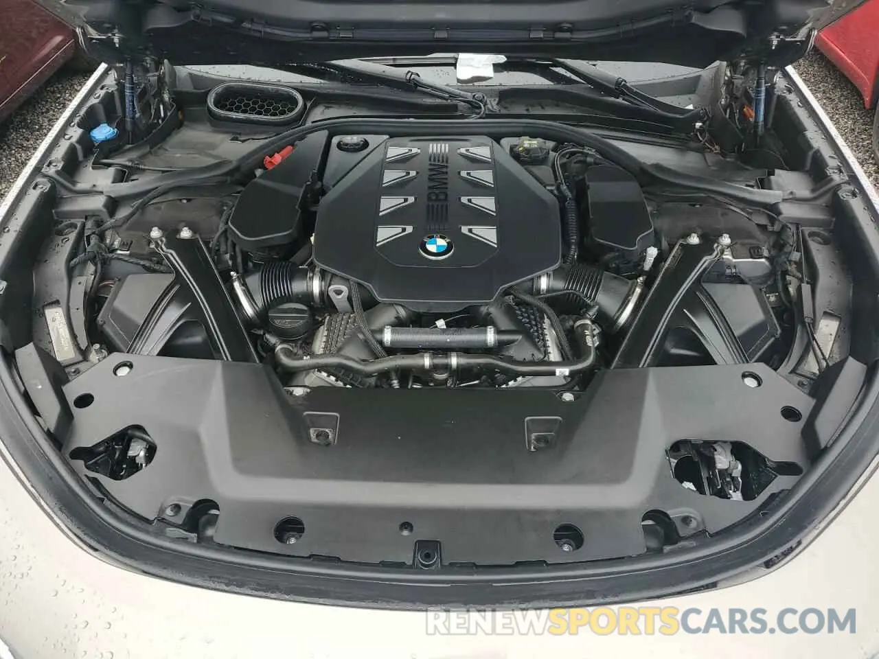 11 fotografías del automóvil dañado WBA33EJ09PCL80977 BMW 760 XI 2023