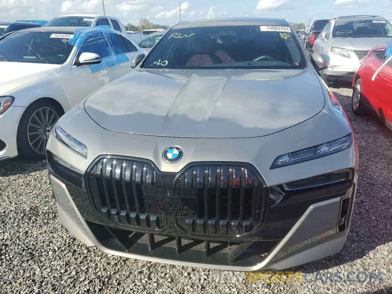 5 fotografías del automóvil dañado WBA33EJ09PCL80977 BMW 760 XI 2023