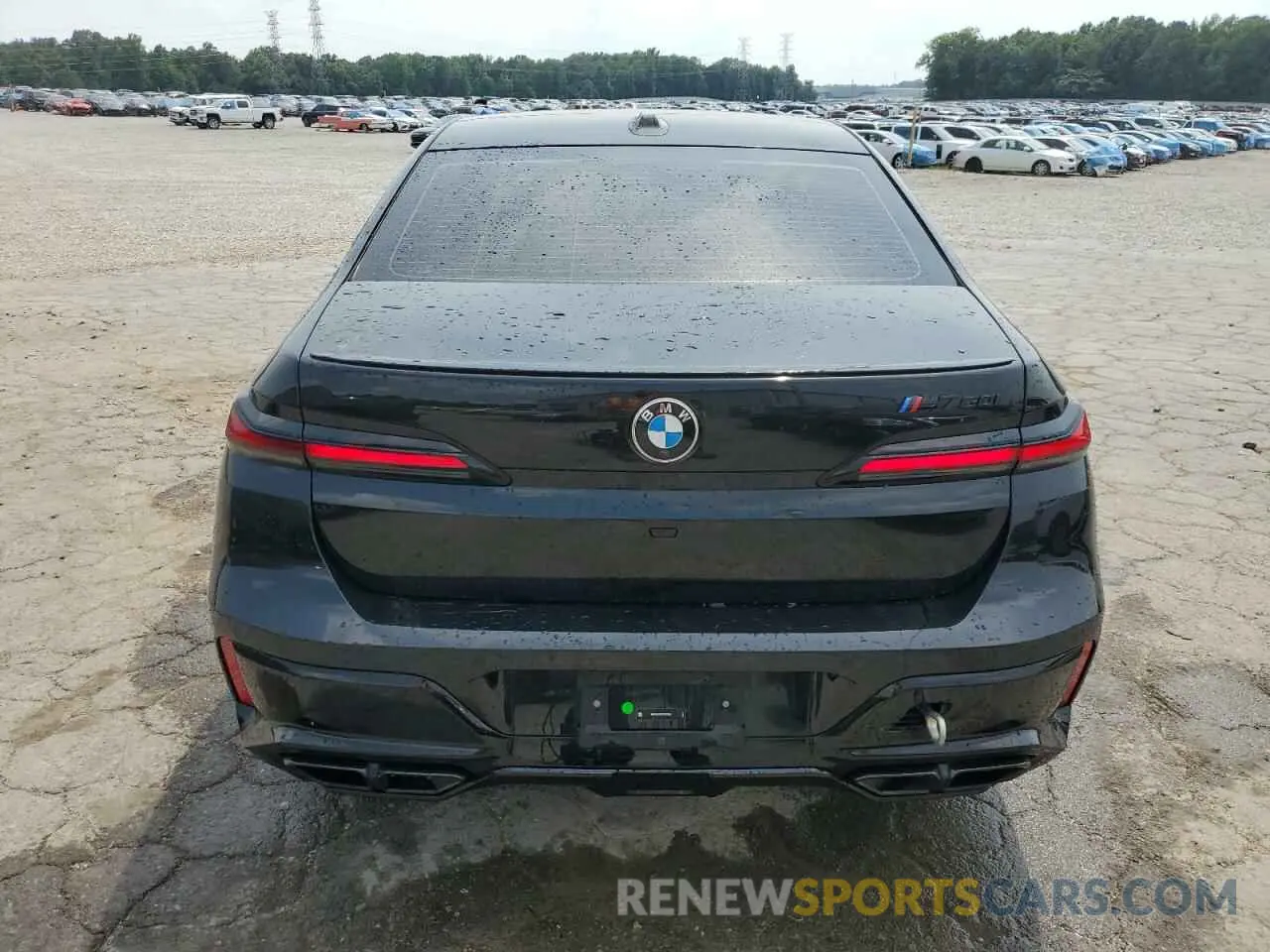 6 fotografías del automóvil dañado WBA33EJ02RCP63291 BMW 760 XI 2024