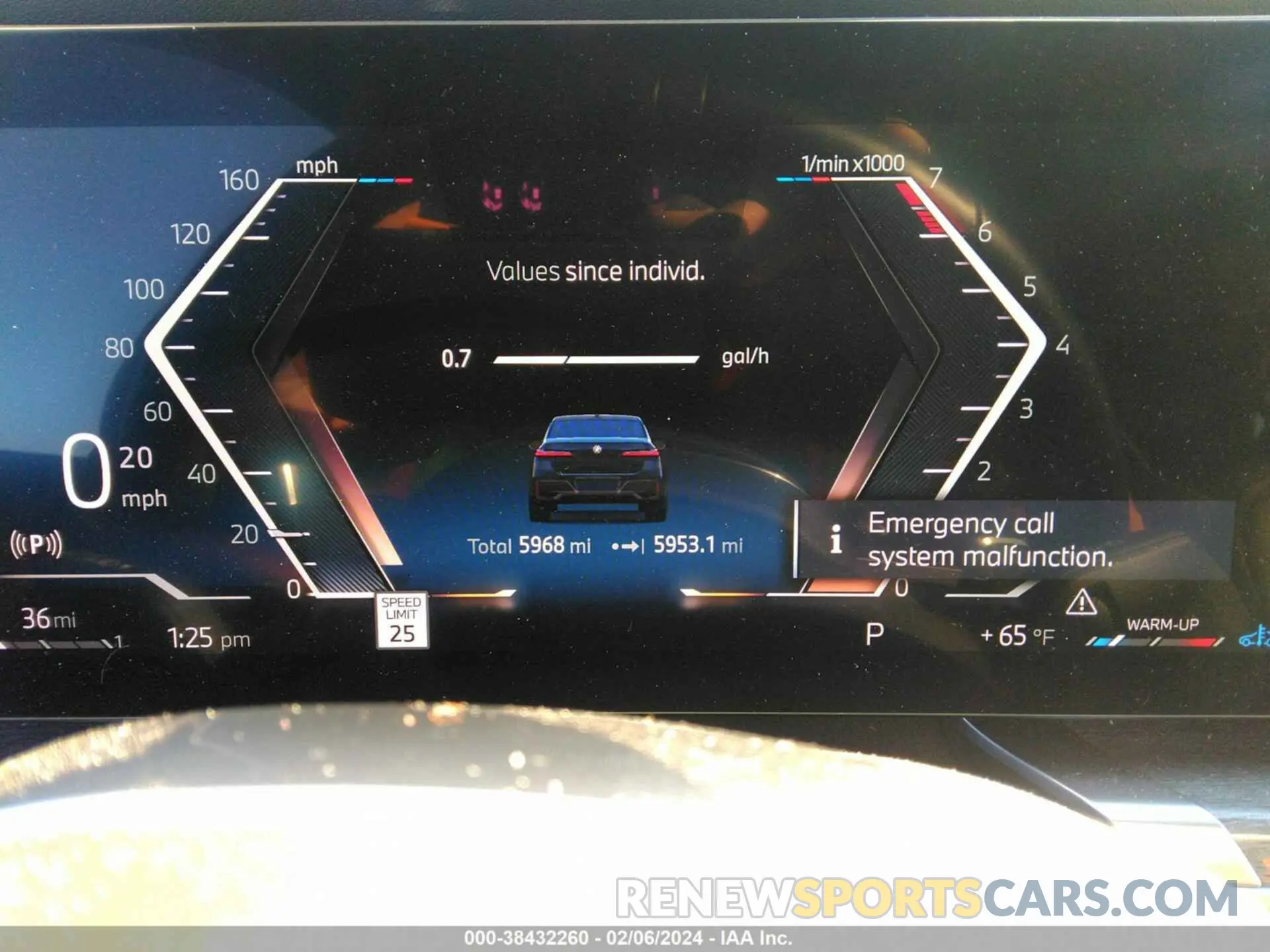 7 fotografías del automóvil dañado WBA33EJ02PCM34328 BMW 760I 2023