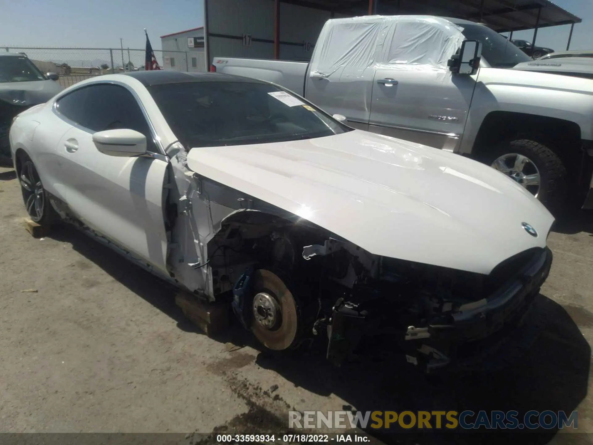 1 fotografías del automóvil dañado WBABC4C51KBJ35815 BMW 8 SERIES 2019