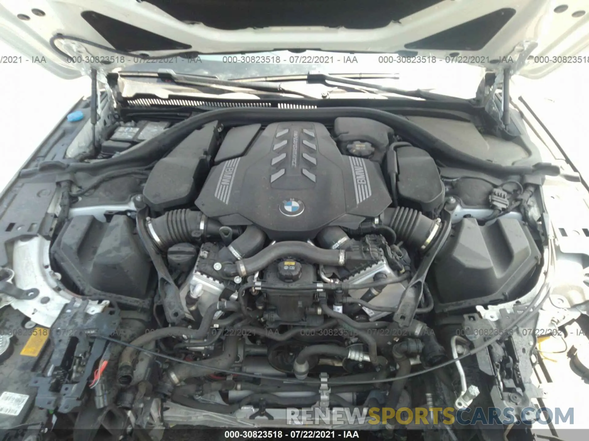 10 fotografías del automóvil dañado WBABC4C59KBU96726 BMW 8 SERIES 2019