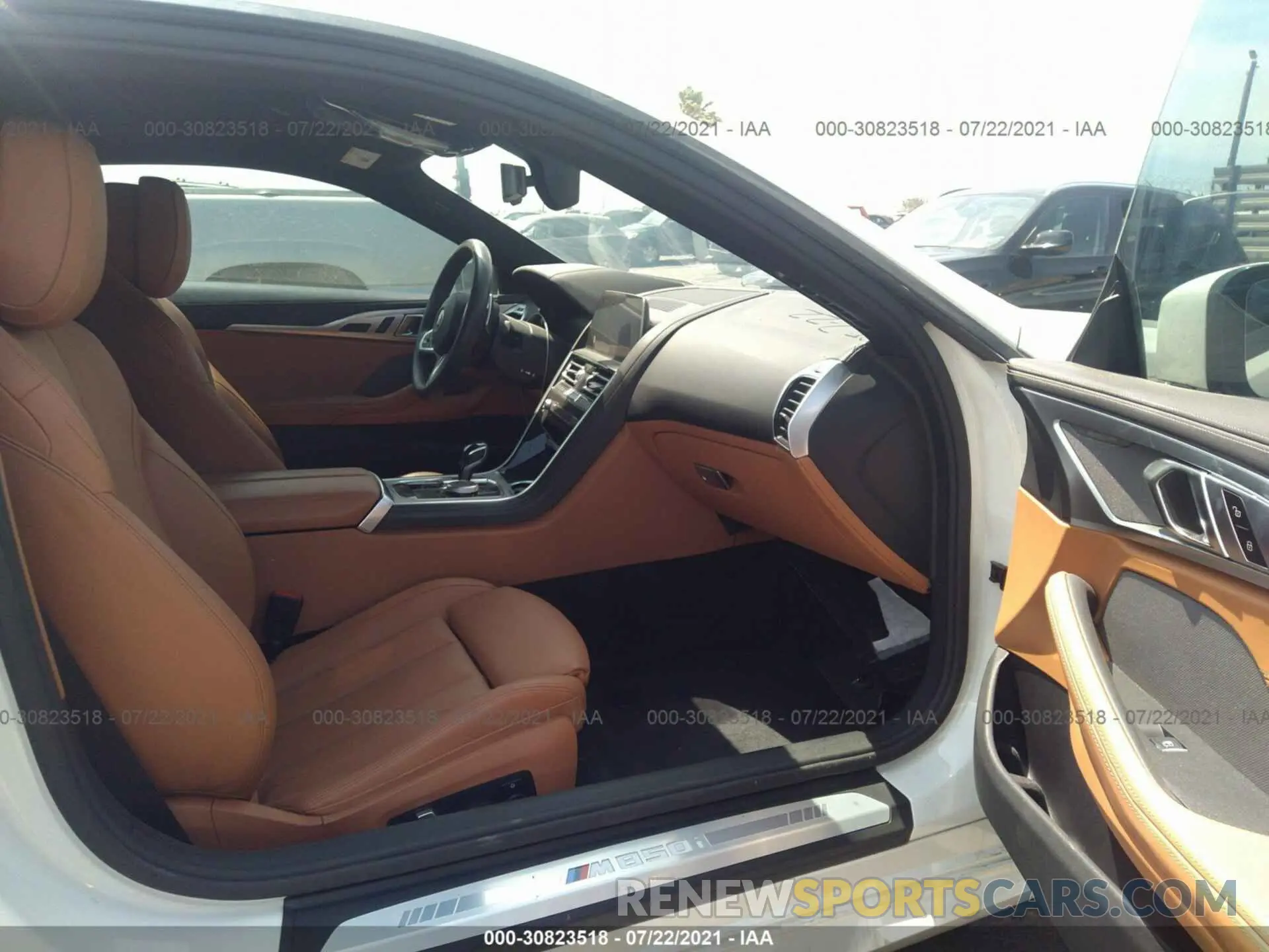5 fotografías del automóvil dañado WBABC4C59KBU96726 BMW 8 SERIES 2019