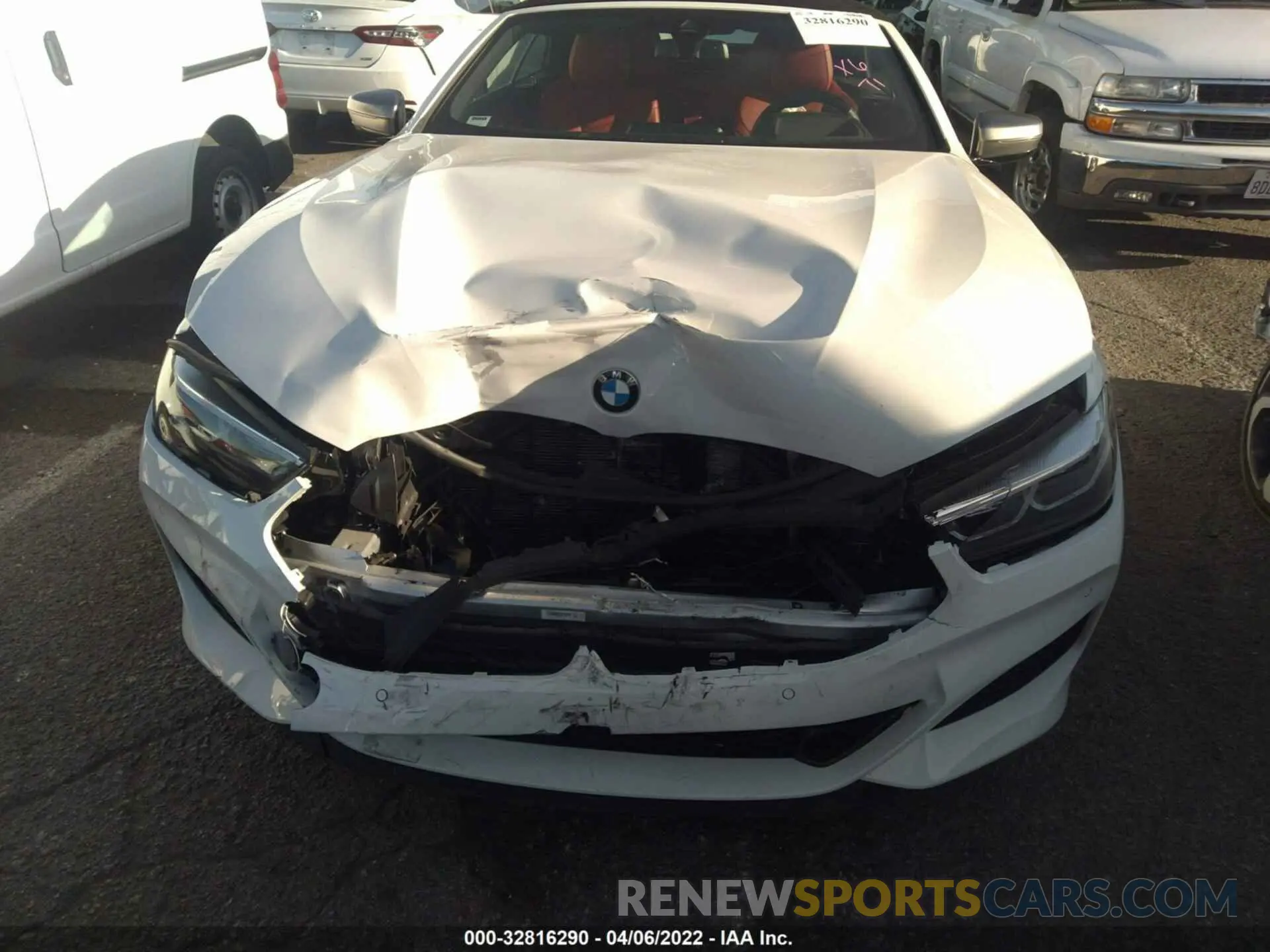 6 fotografías del automóvil dañado WBAFY4C53KBX39255 BMW 8 SERIES 2019