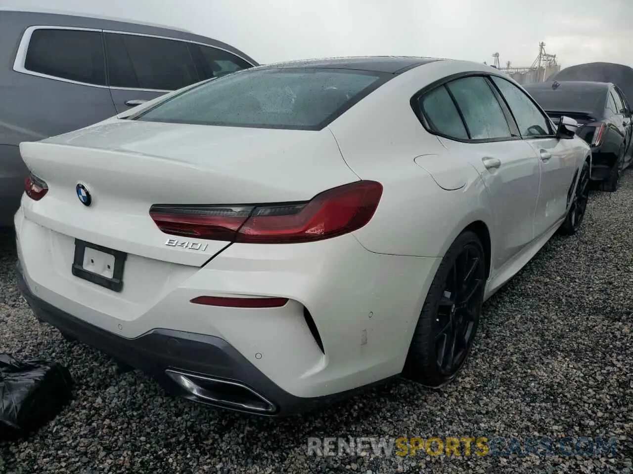 3 fotografías del automóvil dañado WBAGV2C03LCD46828 BMW 8 SERIES 2020