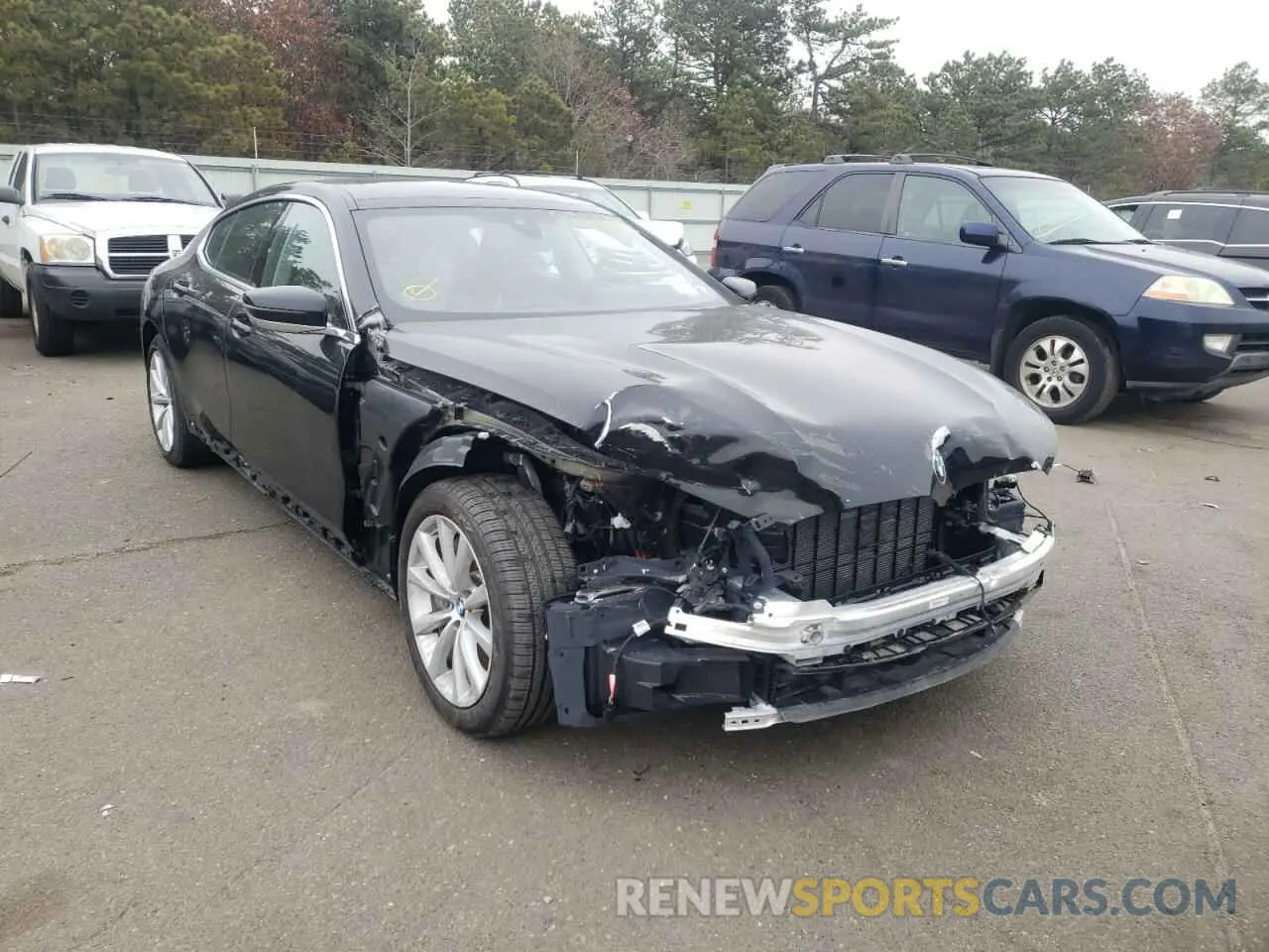 1 fotografías del automóvil dañado WBAGV4C02LCD68279 BMW 8 SERIES 2020