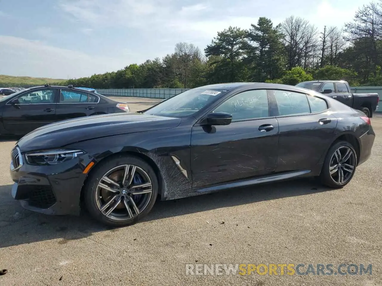 1 fotografías del automóvil dañado WBAGV4C08LCD84826 BMW 8 SERIES 2020