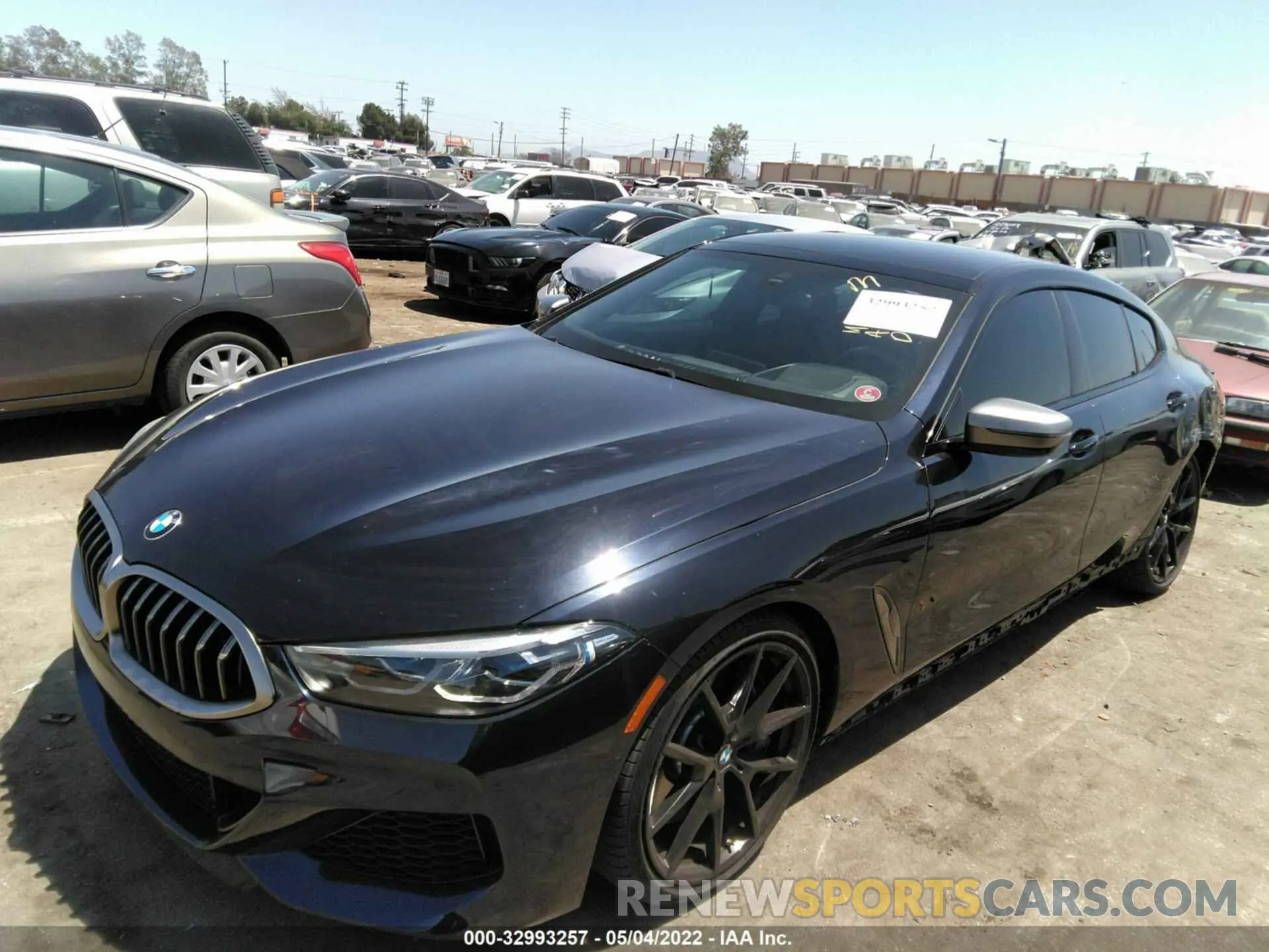 2 fotografías del automóvil dañado WBAGV8C09LCE65034 BMW 8 SERIES 2020