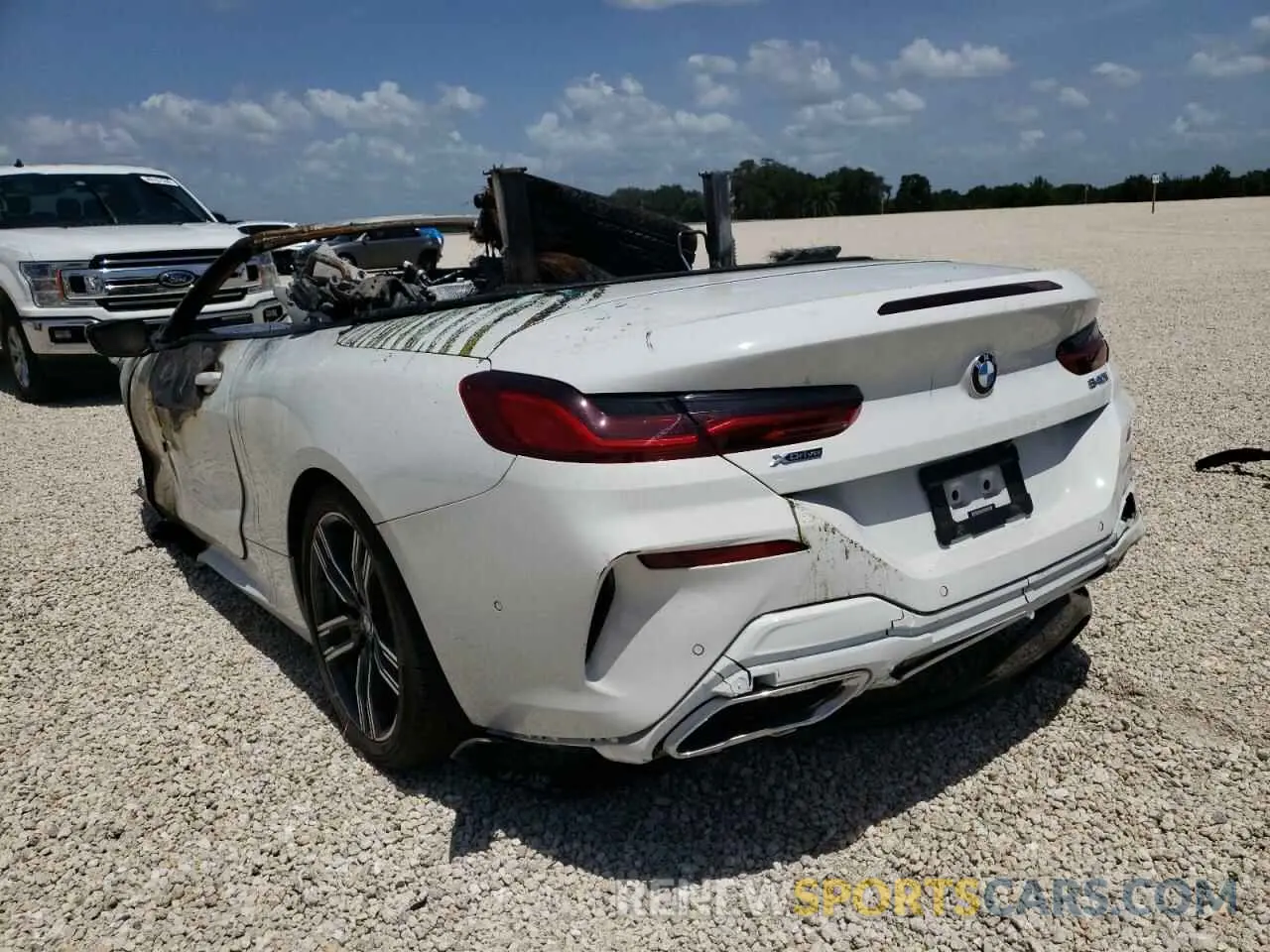 3 fotografías del automóvil dañado WBADZ4C05MCG10975 BMW 8 SERIES 2021