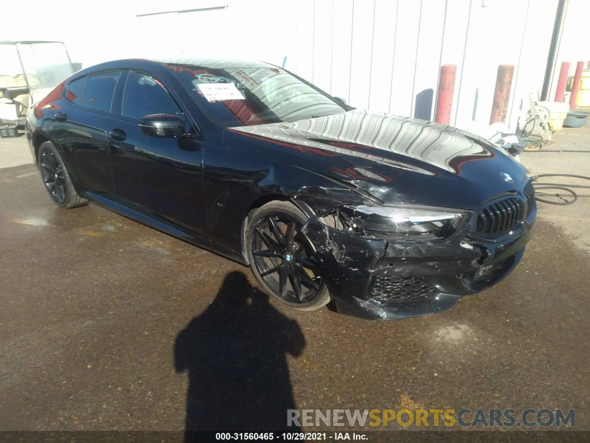 1 fotografías del automóvil dañado WBAGV2C08MCG48276 BMW 8 SERIES 2021