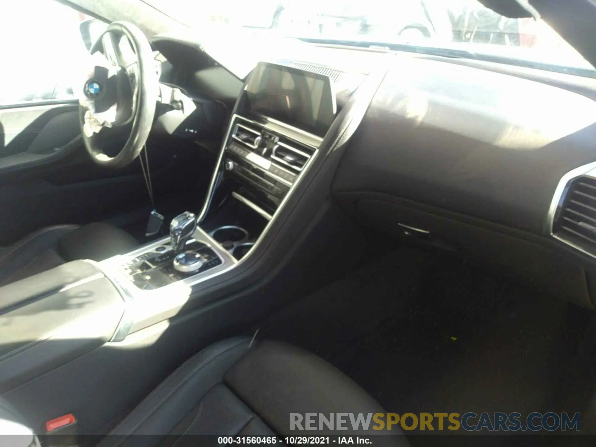 5 fotografías del automóvil dañado WBAGV2C08MCG48276 BMW 8 SERIES 2021