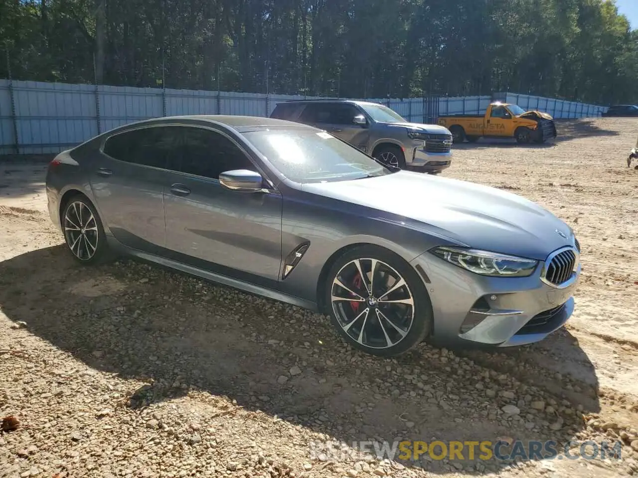 4 fotografías del automóvil dañado WBAGV2C0XMCF08892 BMW 8 SERIES 2021