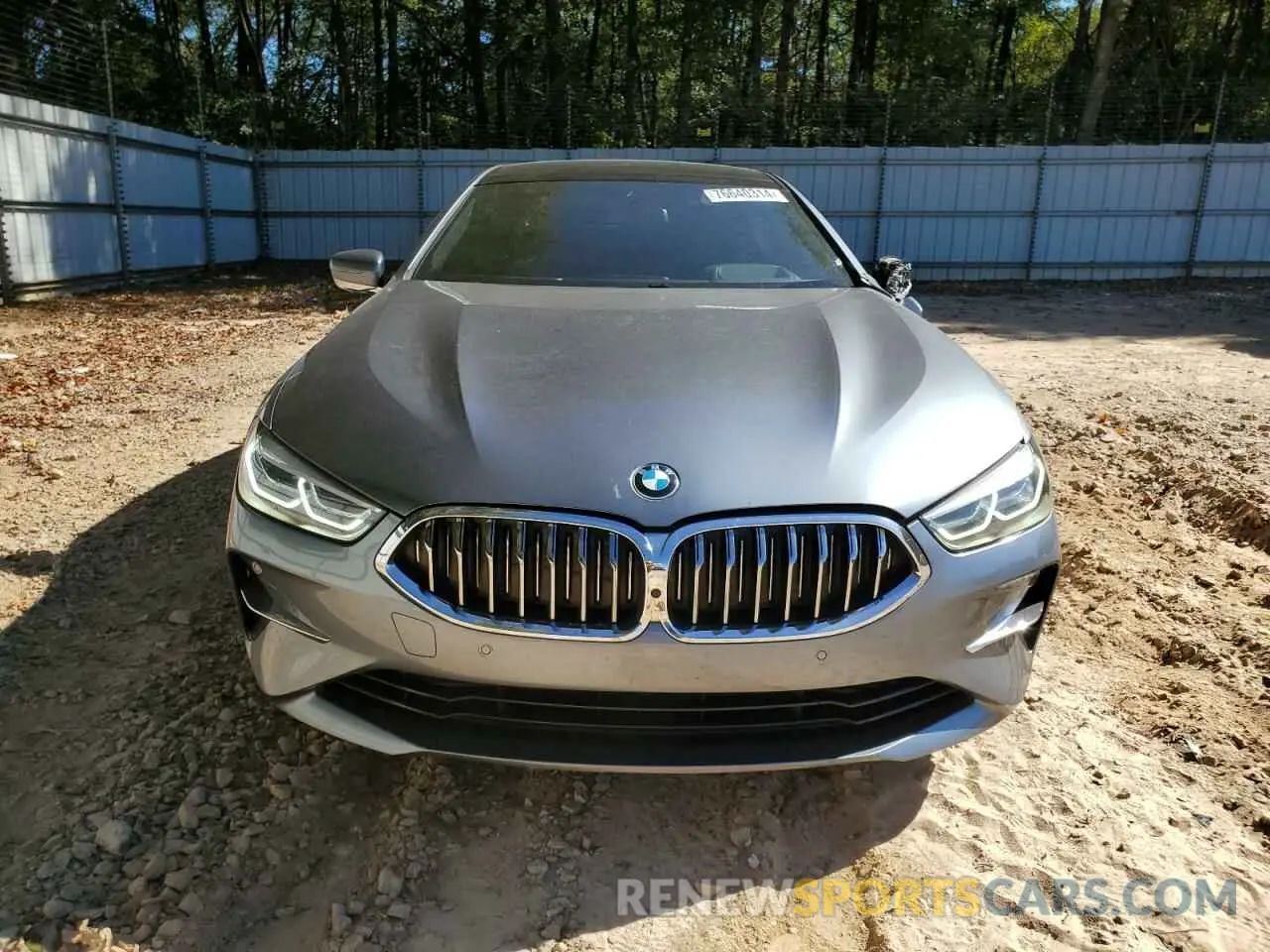 5 fotografías del automóvil dañado WBAGV2C0XMCF08892 BMW 8 SERIES 2021